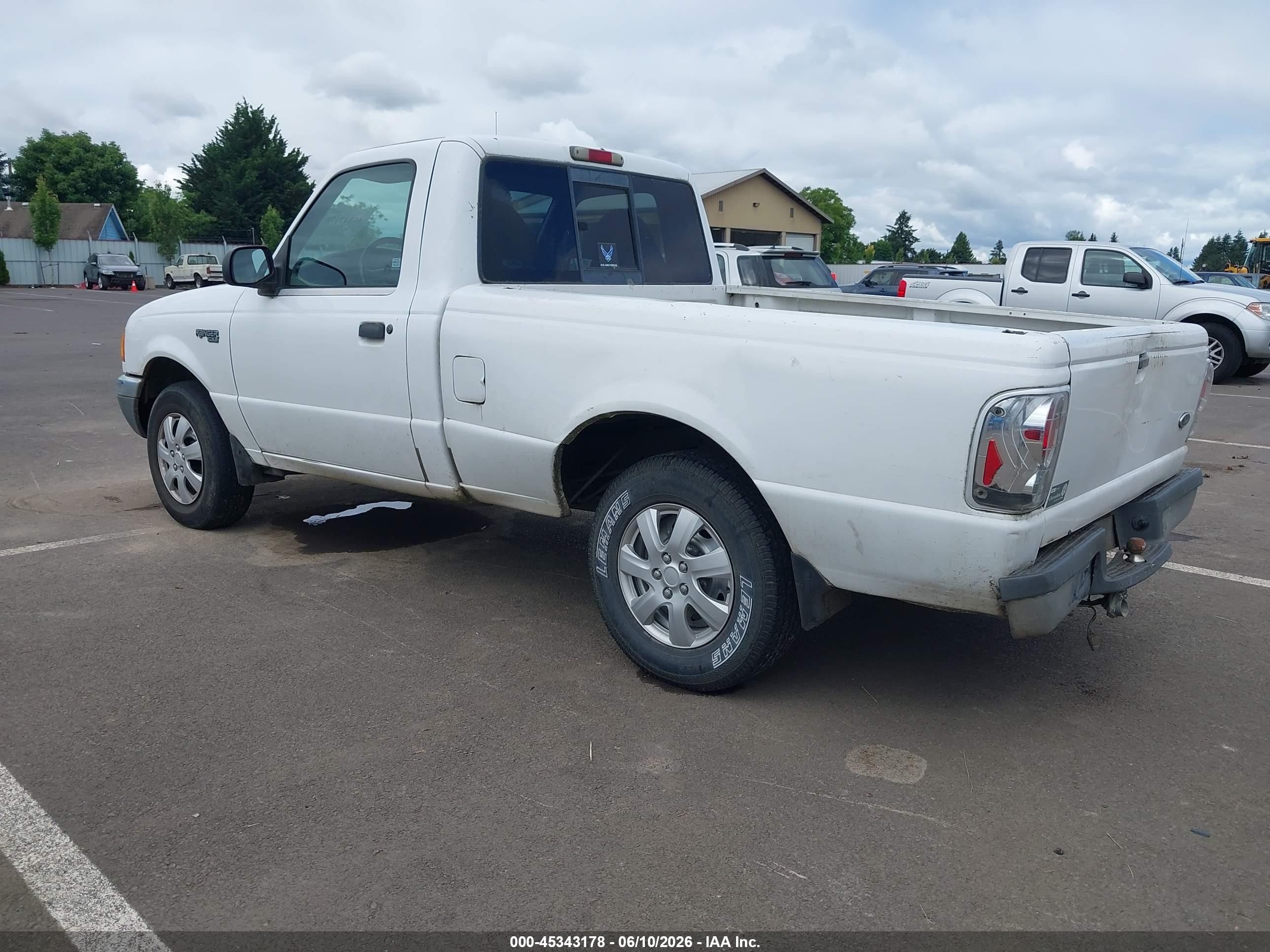 2002 Ford Ranger Xl/xlt White vin: 1FTYR10D72PA30978