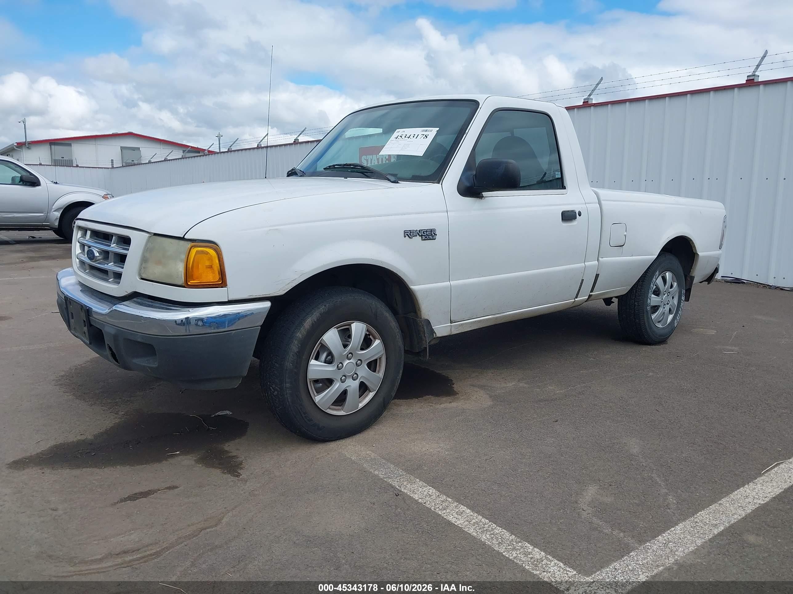 2002 Ford Ranger Xl/xlt White vin: 1FTYR10D72PA30978