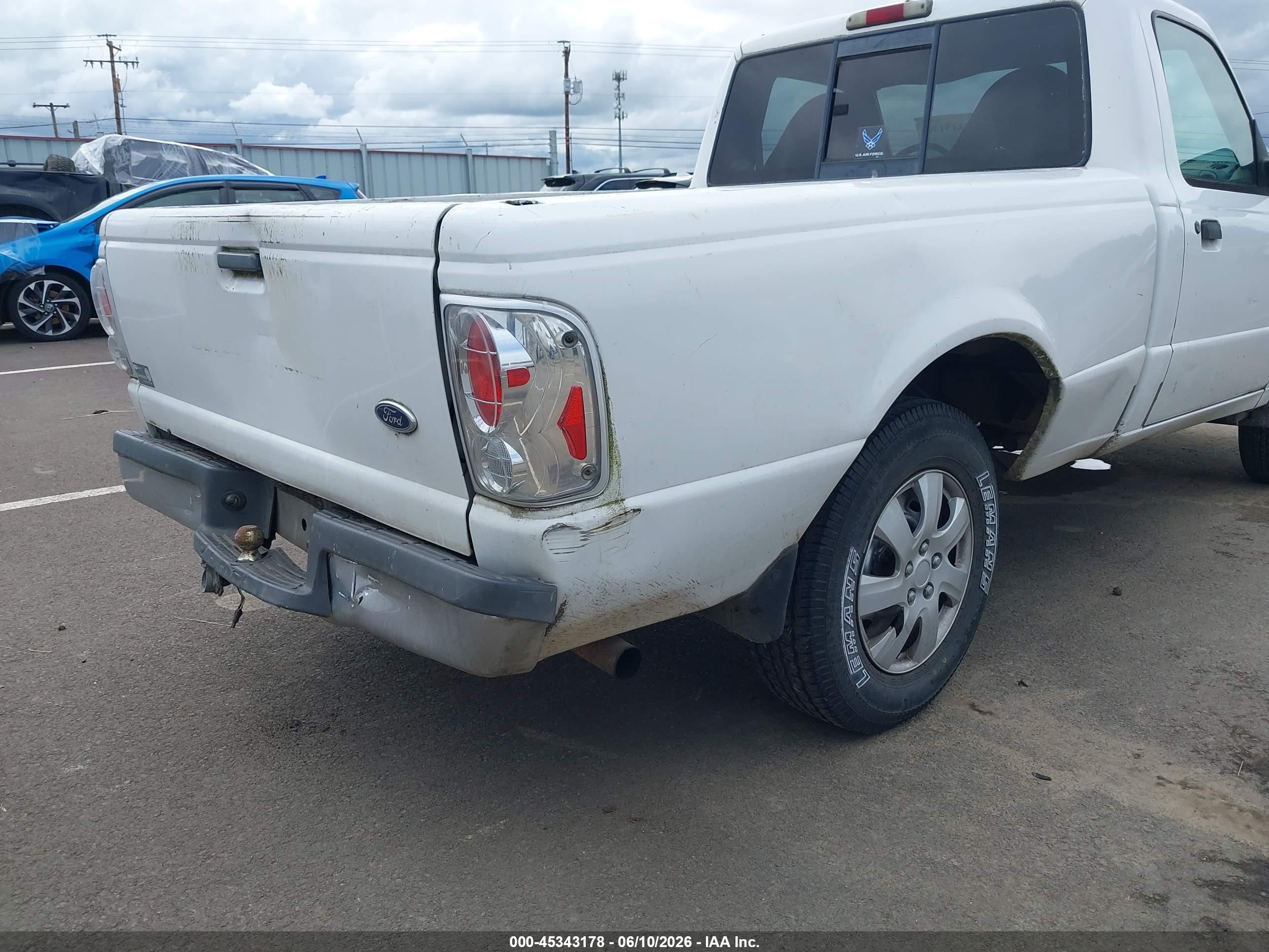 2002 Ford Ranger Xl/xlt White vin: 1FTYR10D72PA30978