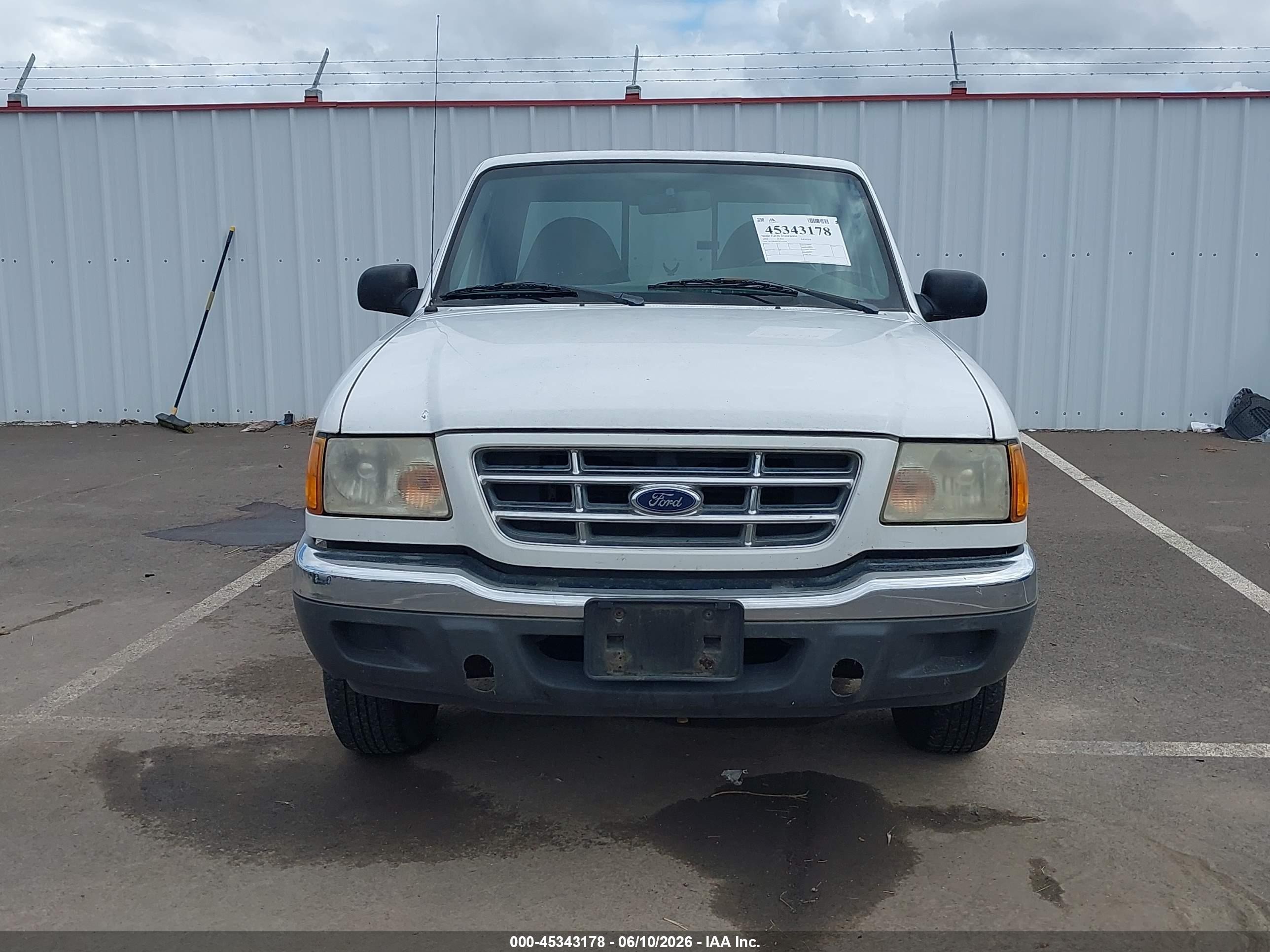 2002 Ford Ranger Xl/xlt White vin: 1FTYR10D72PA30978