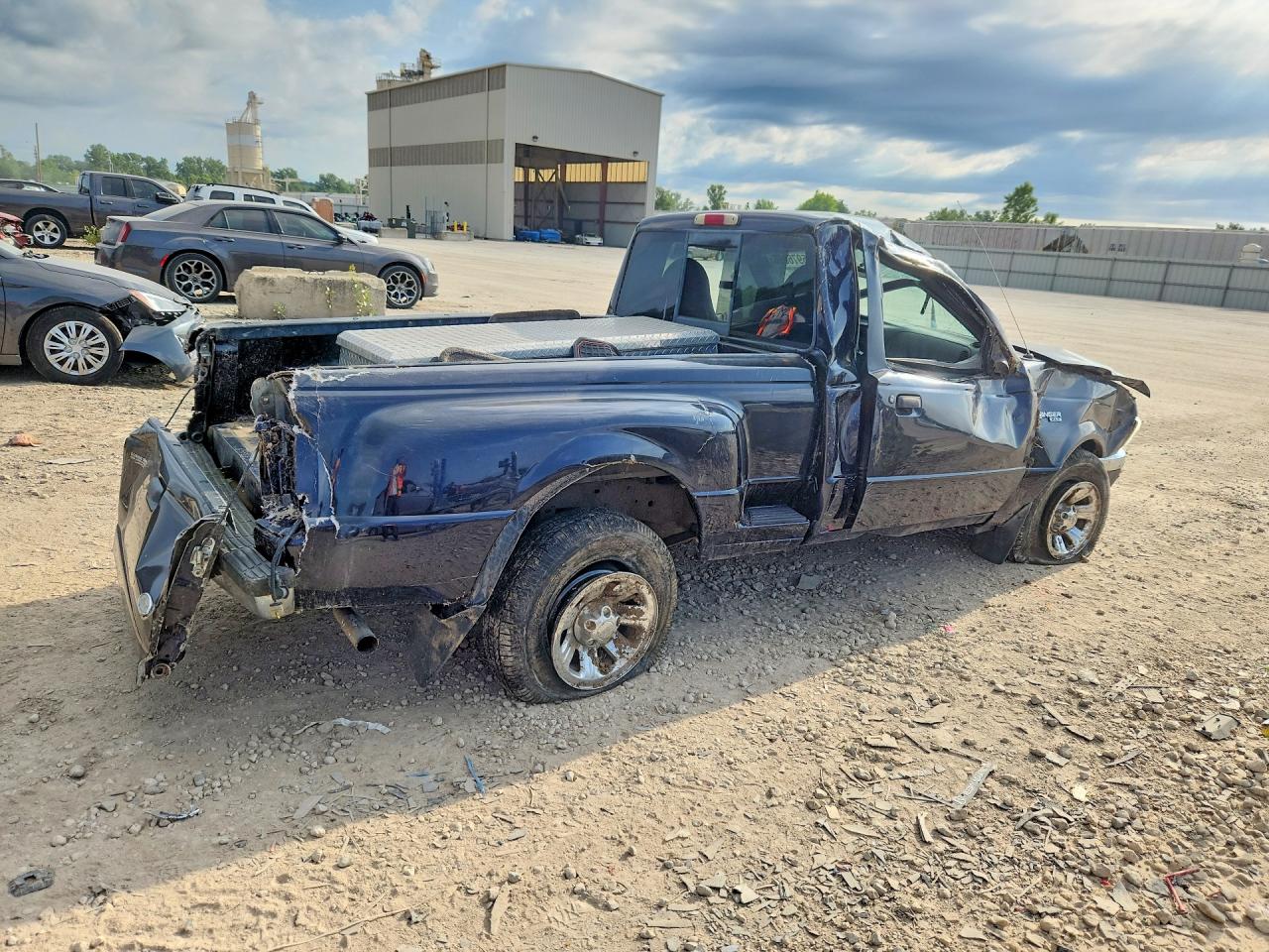 2002 Ford Ranger Black vin: 1FTYR10D72PB53955