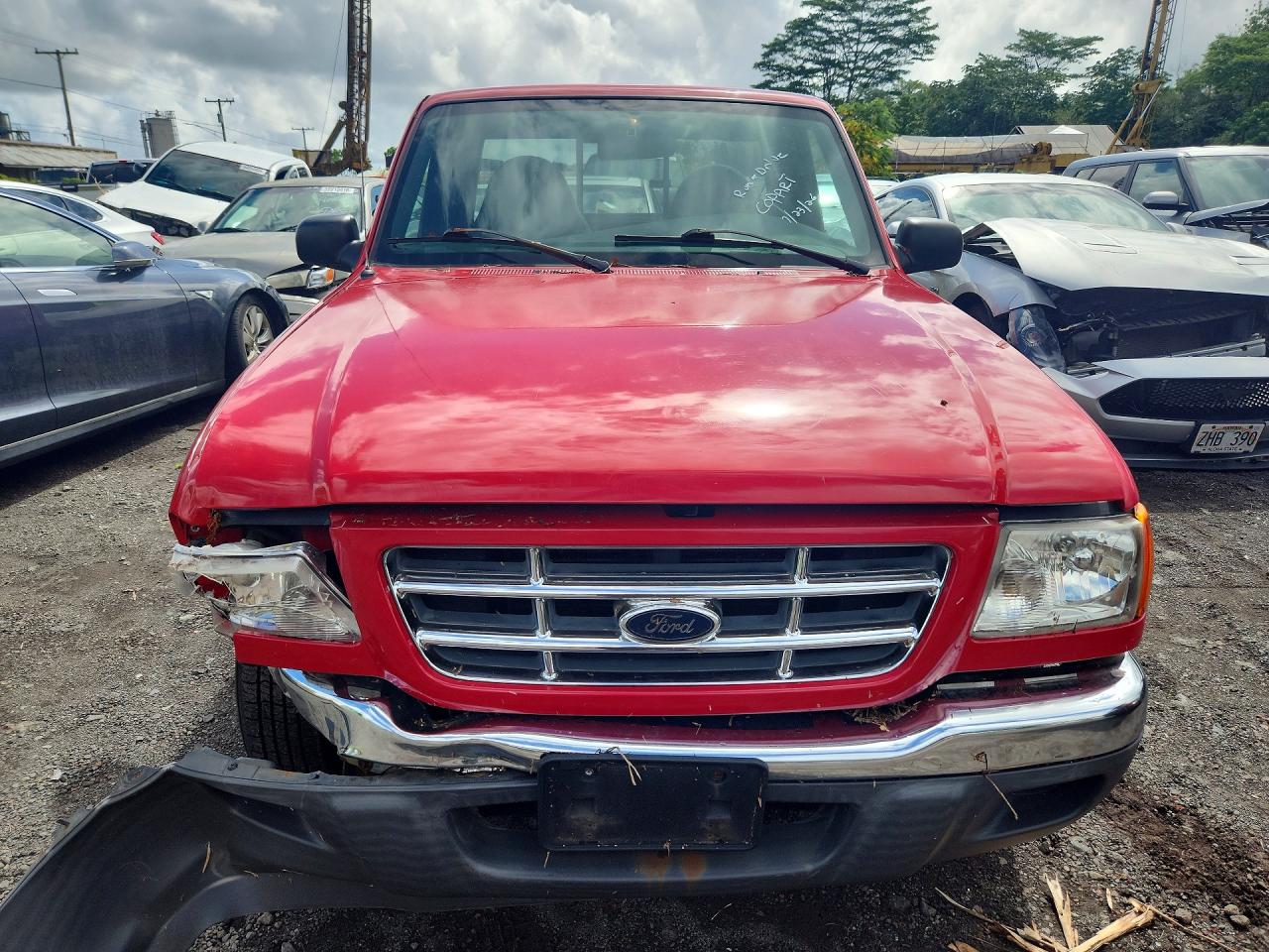 2002 Ford Ranger Red vin: 1FTYR10D72TA57329