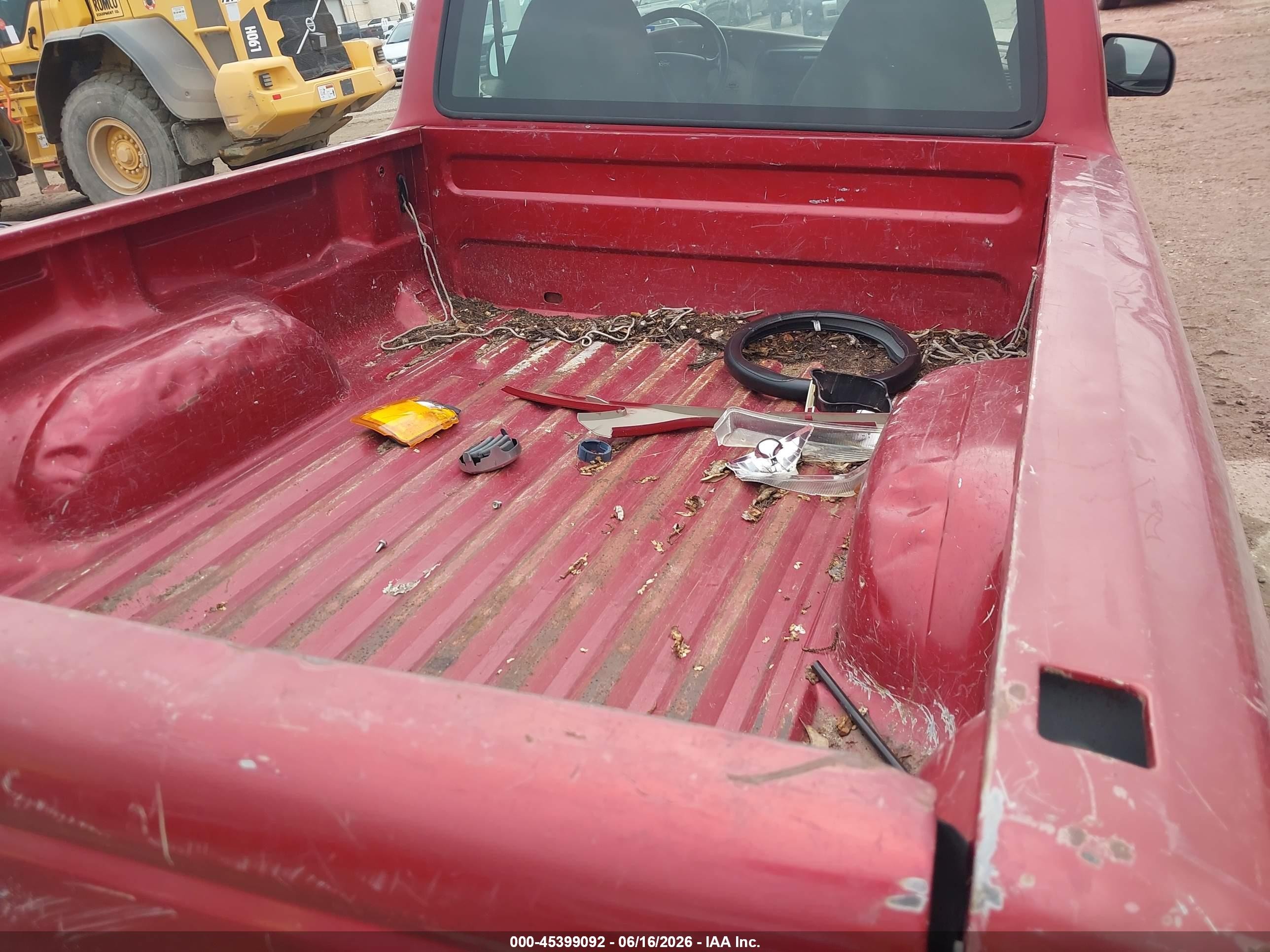 2003 Ford Ranger Xl/xlt Red vin: 1FTYR10D73PB71776