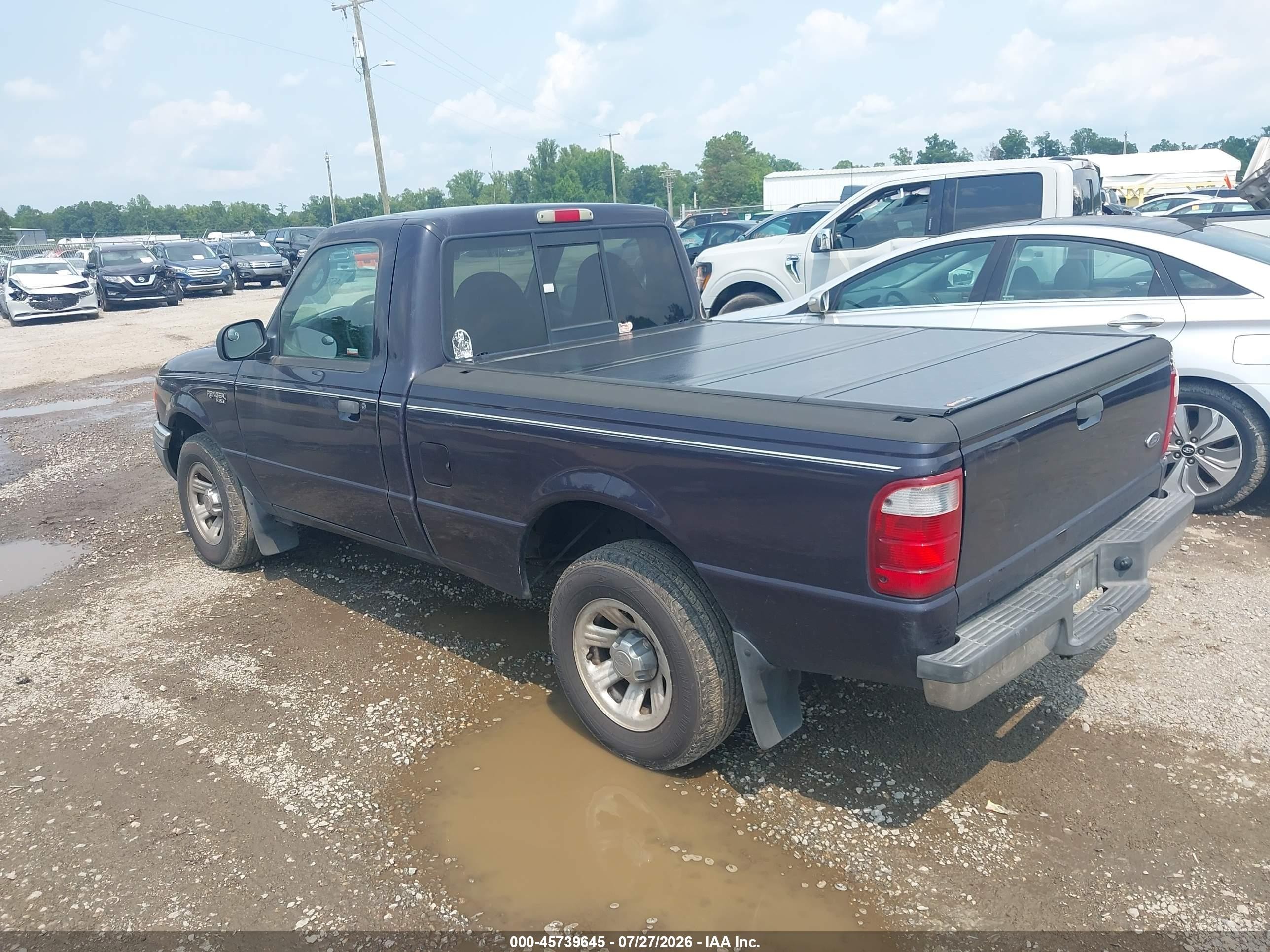 2003 Ford Ranger Xl/xlt Blue vin: 1FTYR10D73TA12960