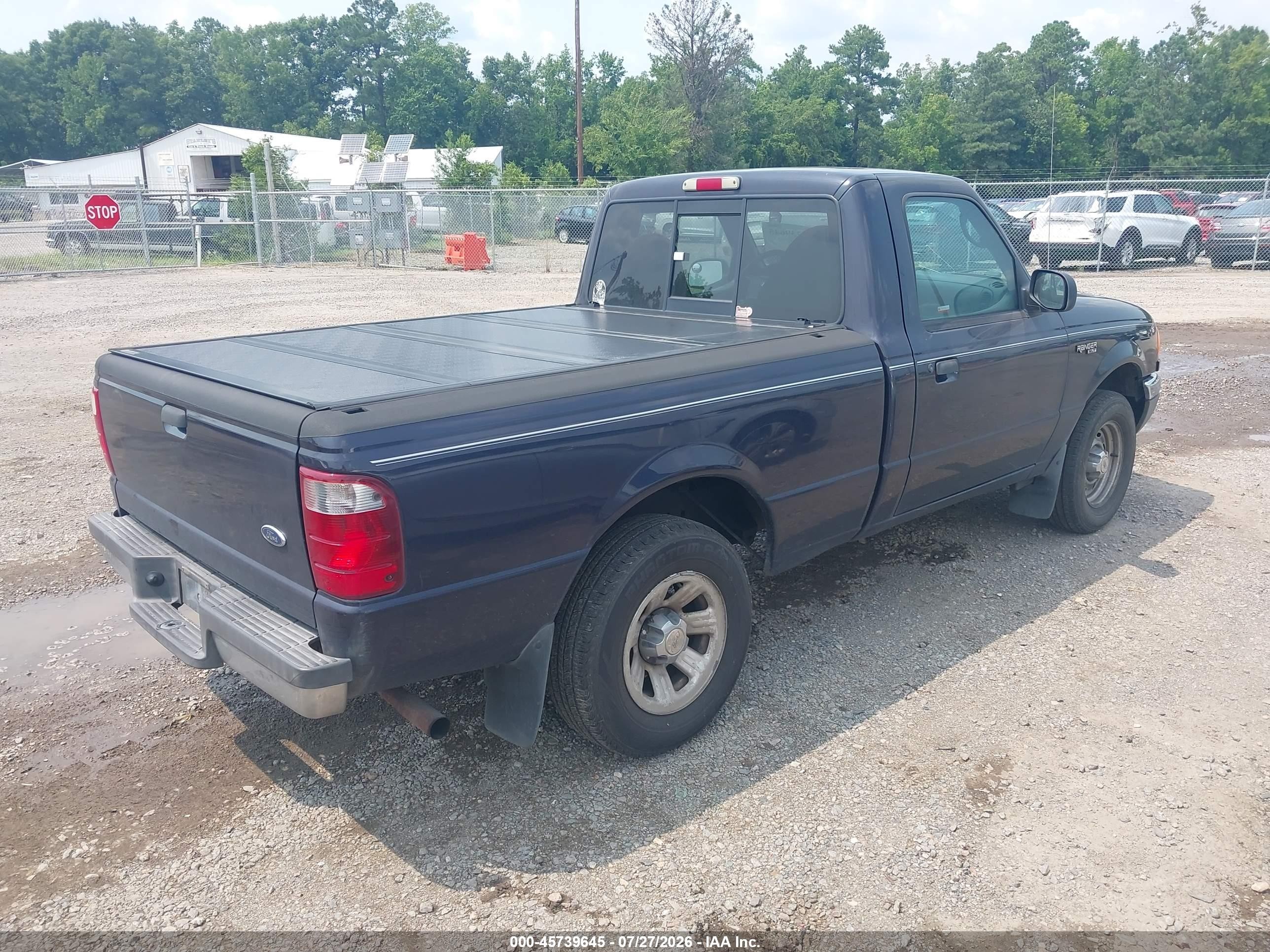 2003 Ford Ranger Xl/xlt Blue vin: 1FTYR10D73TA12960