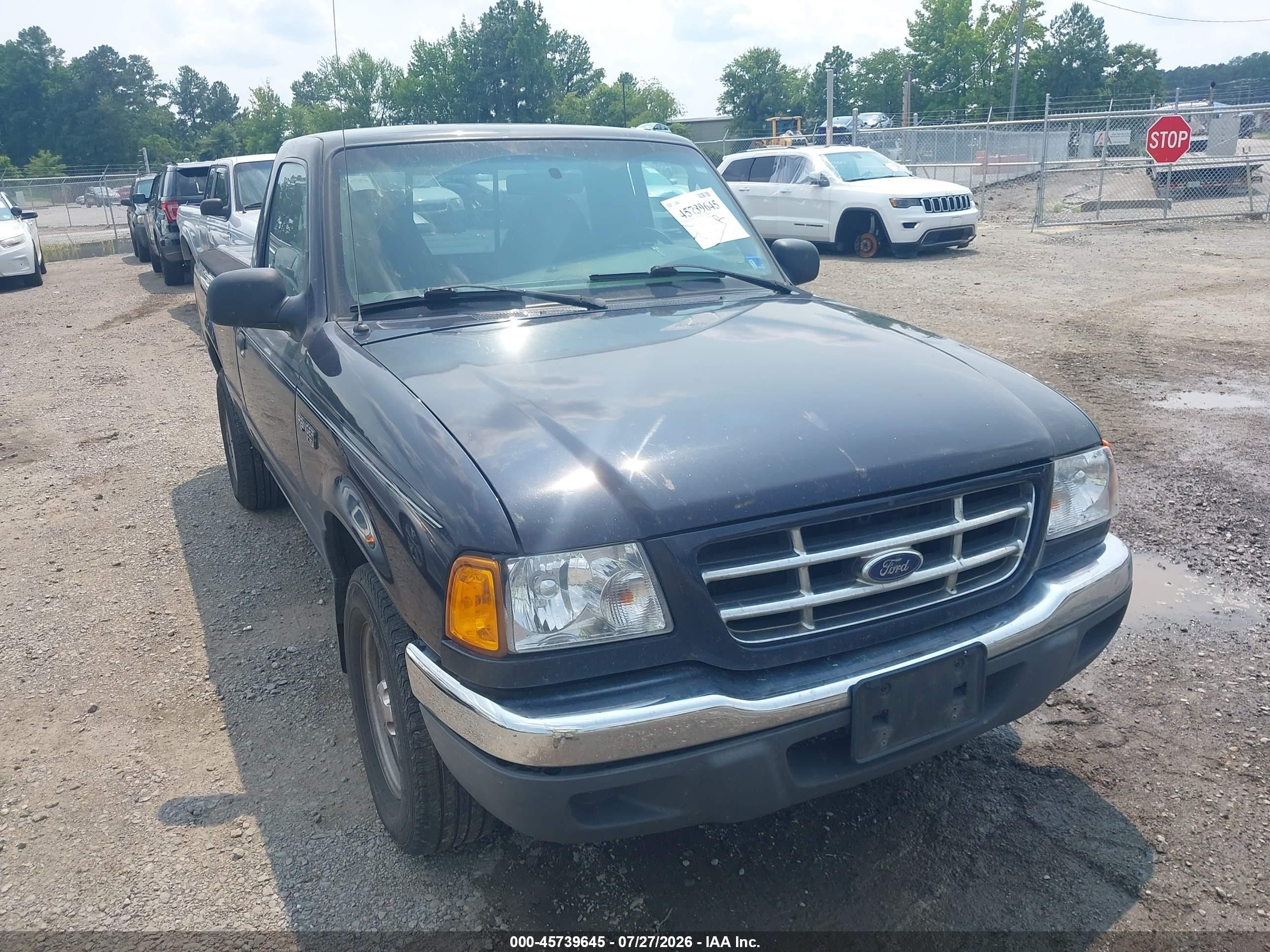 2003 Ford Ranger Xl/xlt Blue vin: 1FTYR10D73TA12960