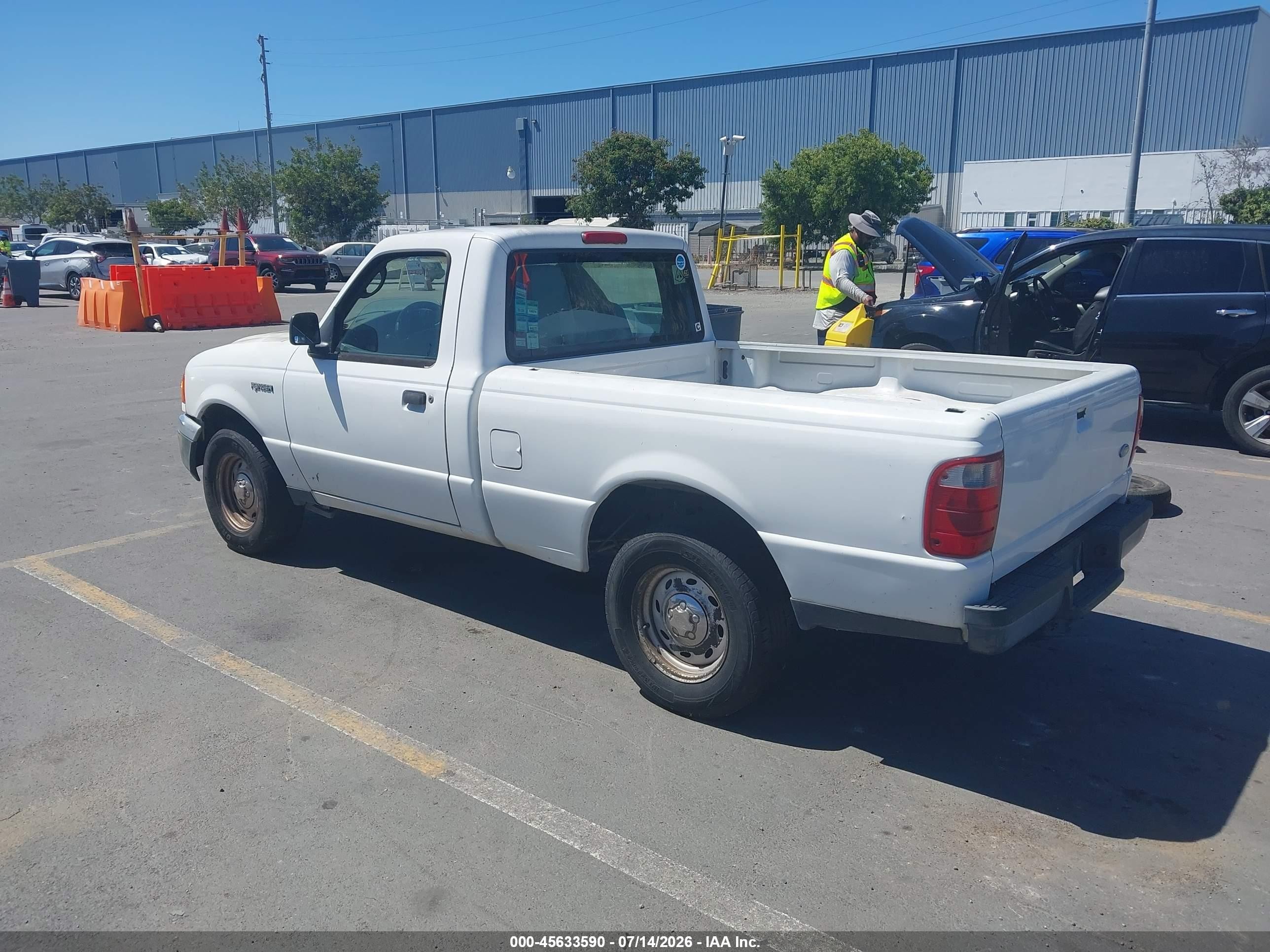 2005 Ford Ranger Xl/xls/xlt Белый vin: 1FTYR10D75PA23887
