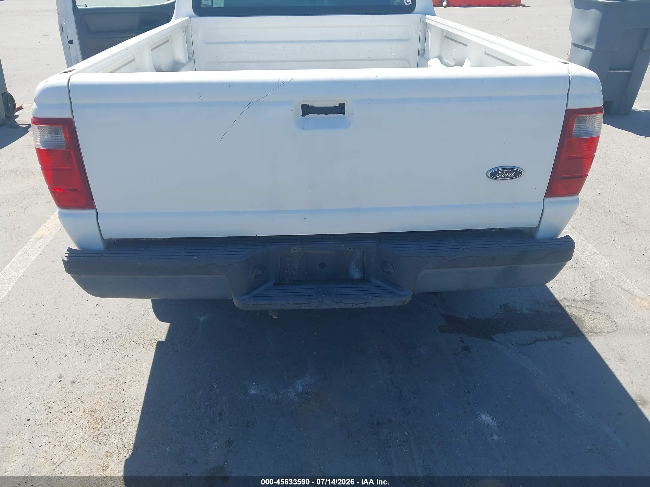 2005 Ford Ranger Xl/xls/xlt Белый vin: 1FTYR10D75PA23887