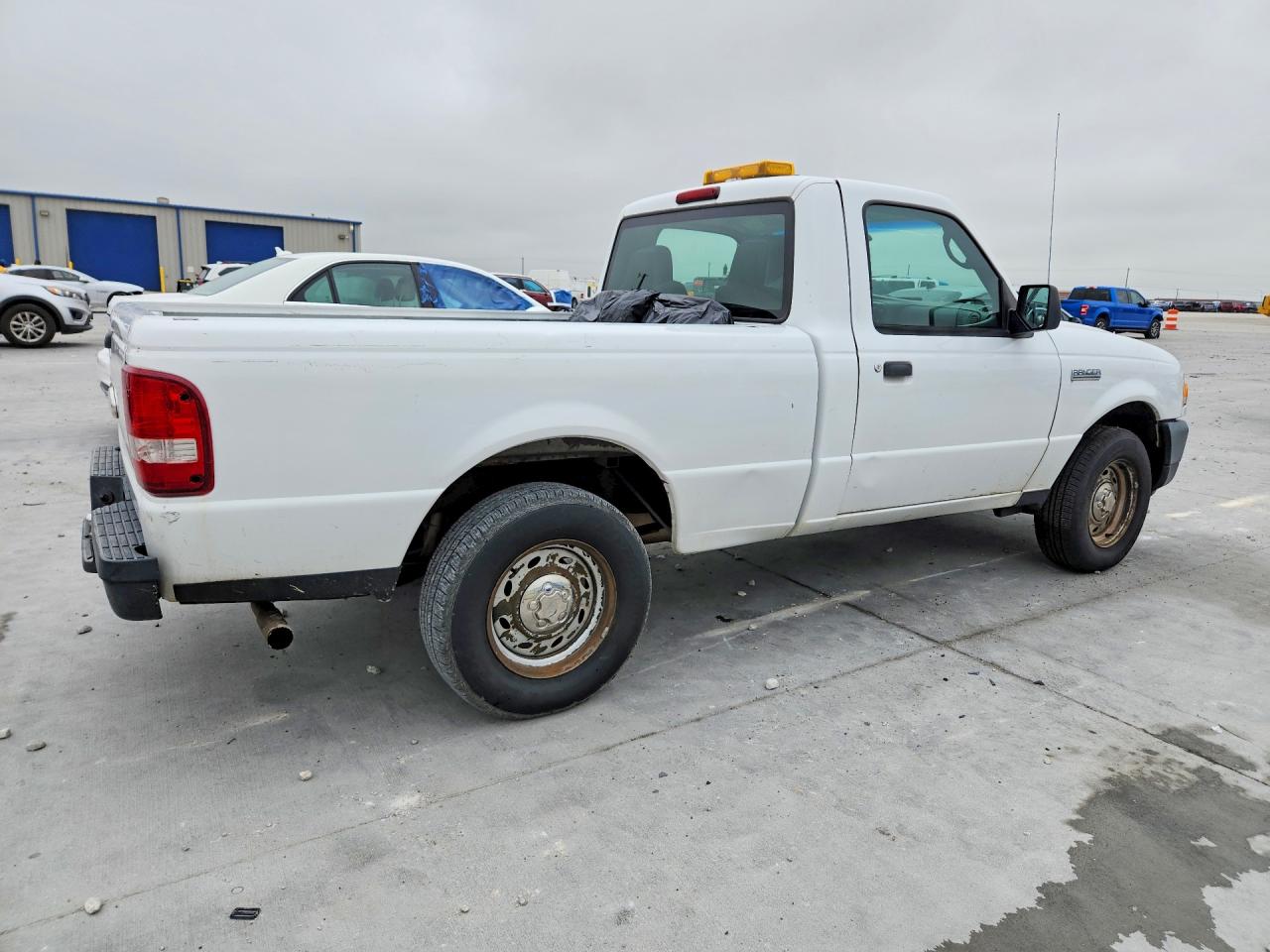 2006 Ford Ranger White vin: 1FTYR10D76PA90183