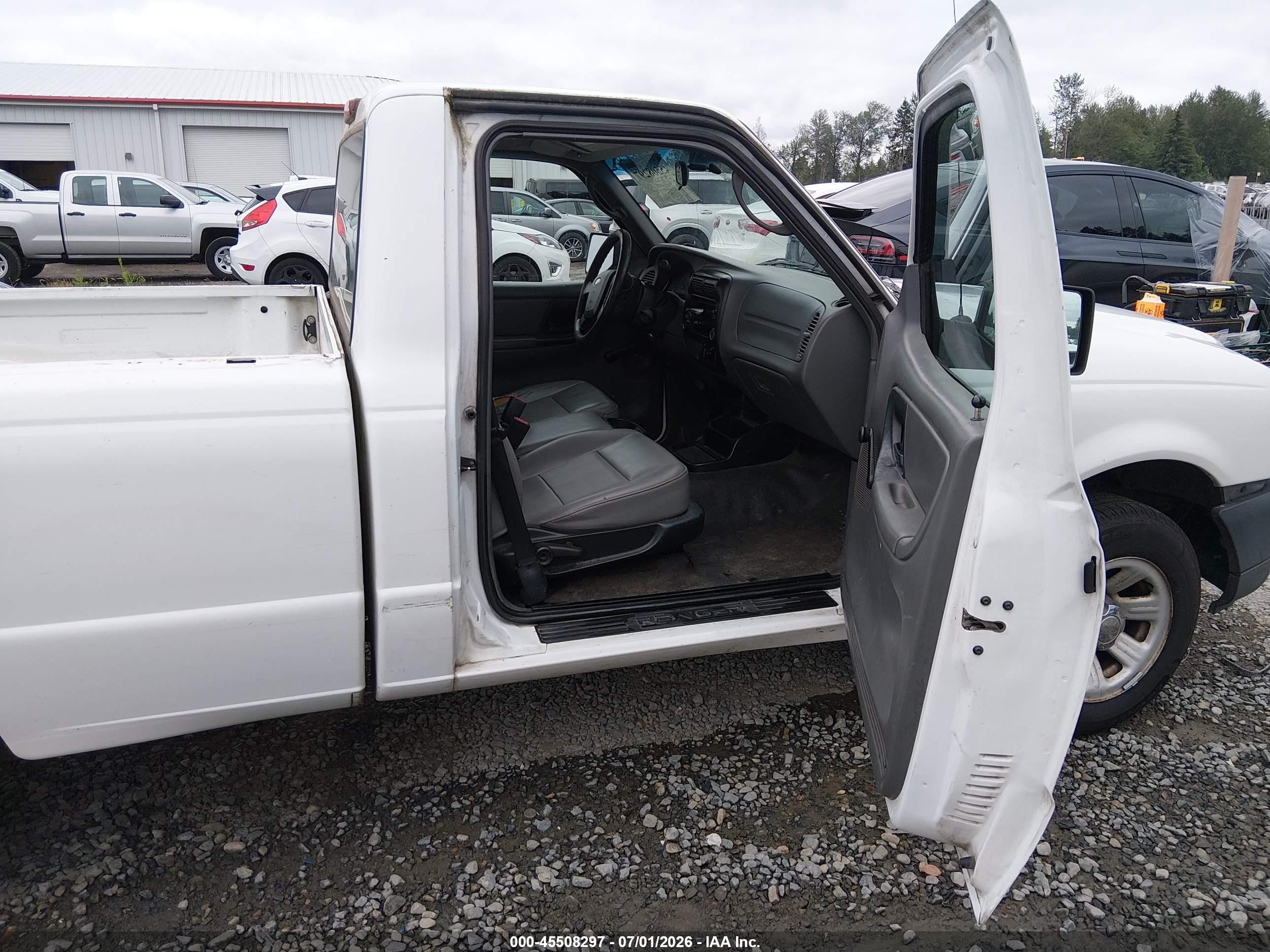 2007 Ford Ranger Stx/xl/xlt White vin: 1FTYR10D77PA66242
