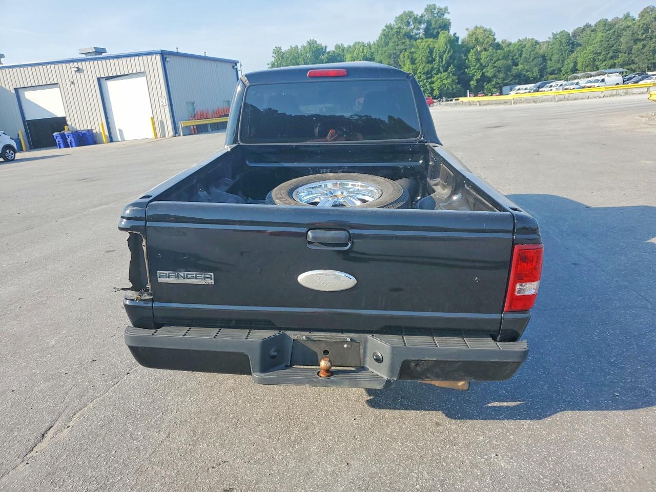 2008 Ford Ranger Black vin: 1FTYR10D78PB04960
