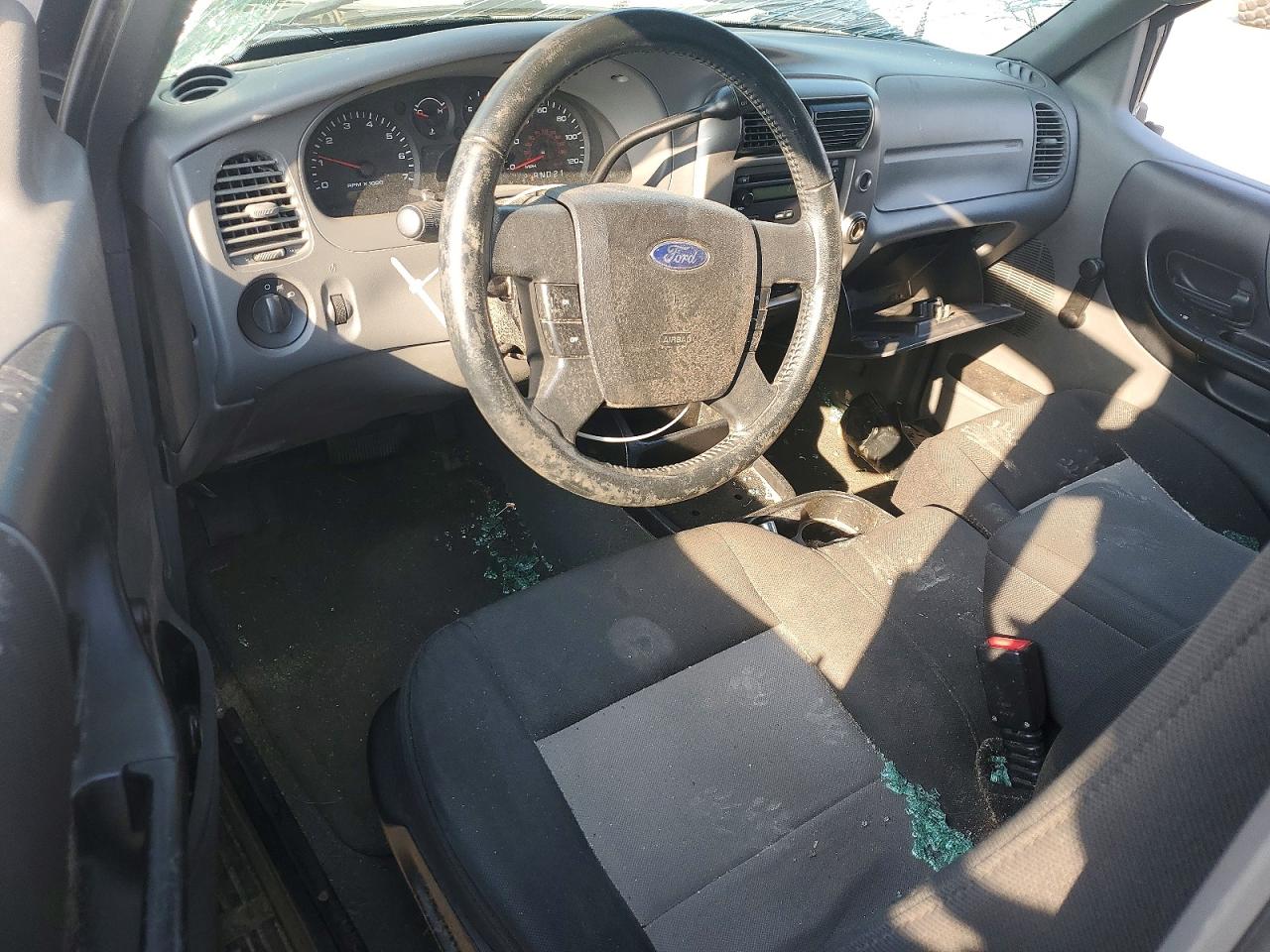 2008 Ford Ranger Black vin: 1FTYR10D78PB04960