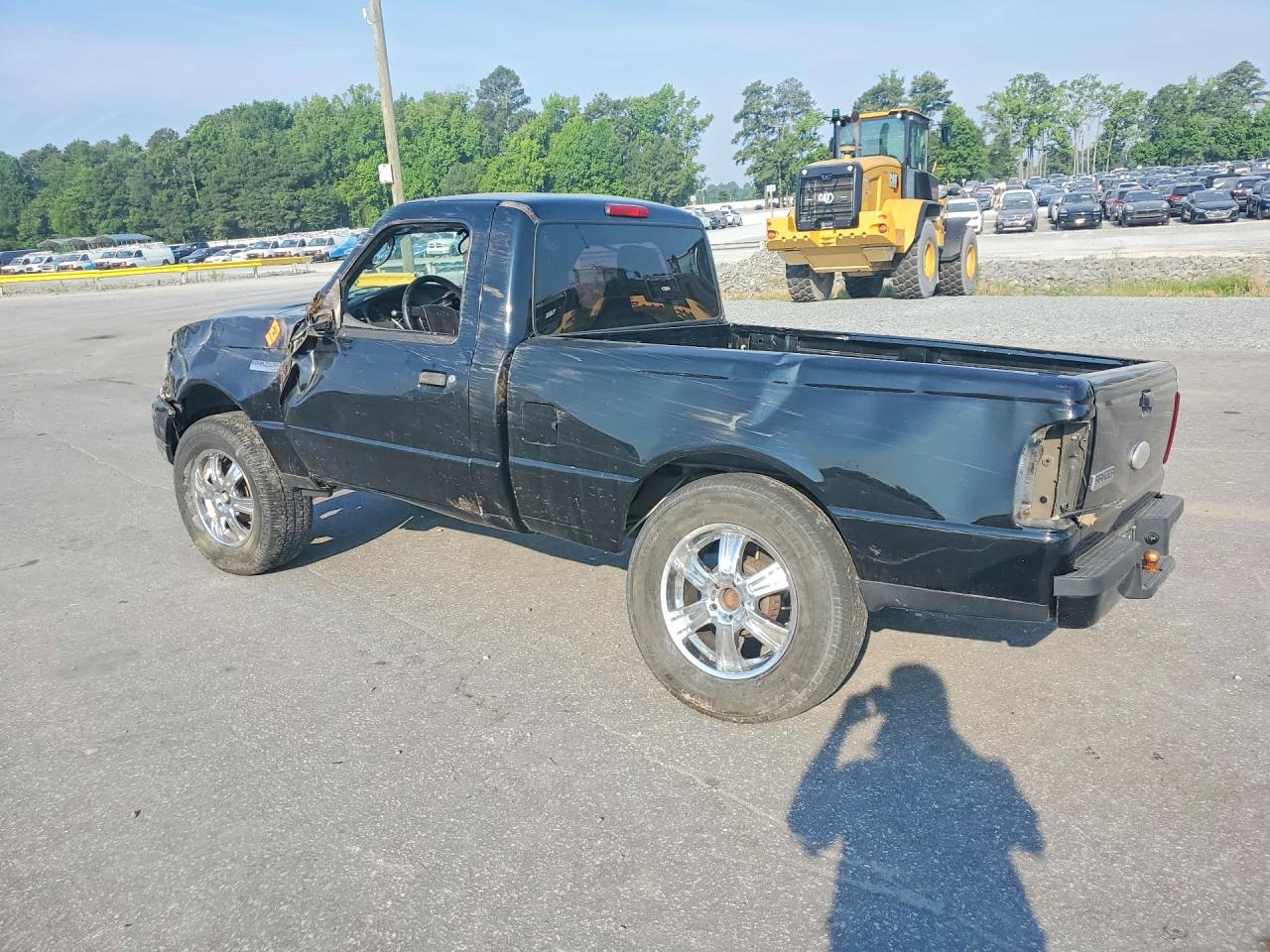 2008 Ford Ranger Black vin: 1FTYR10D78PB04960