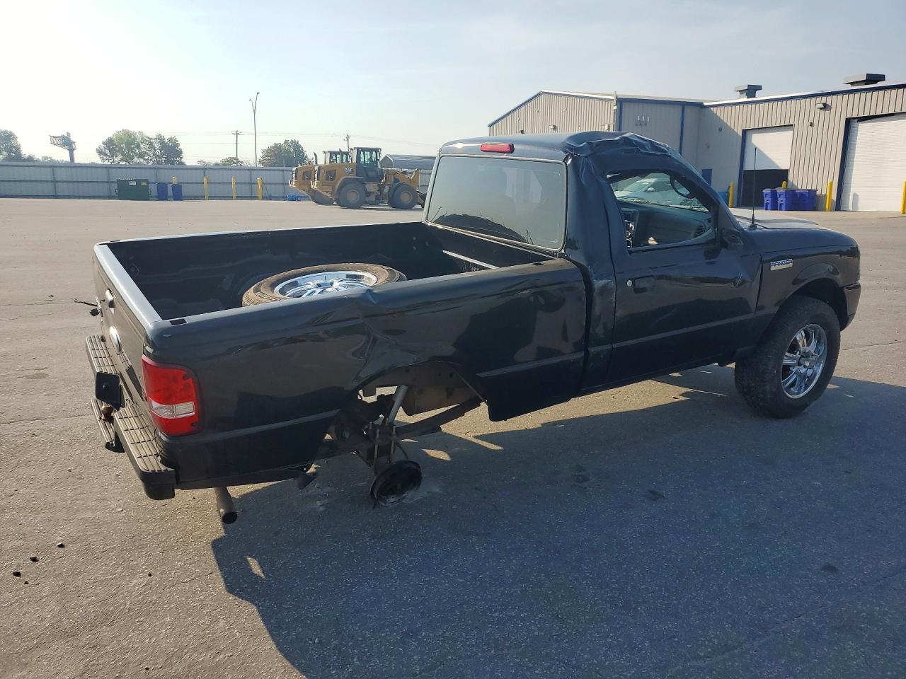 2008 Ford Ranger Black vin: 1FTYR10D78PB04960