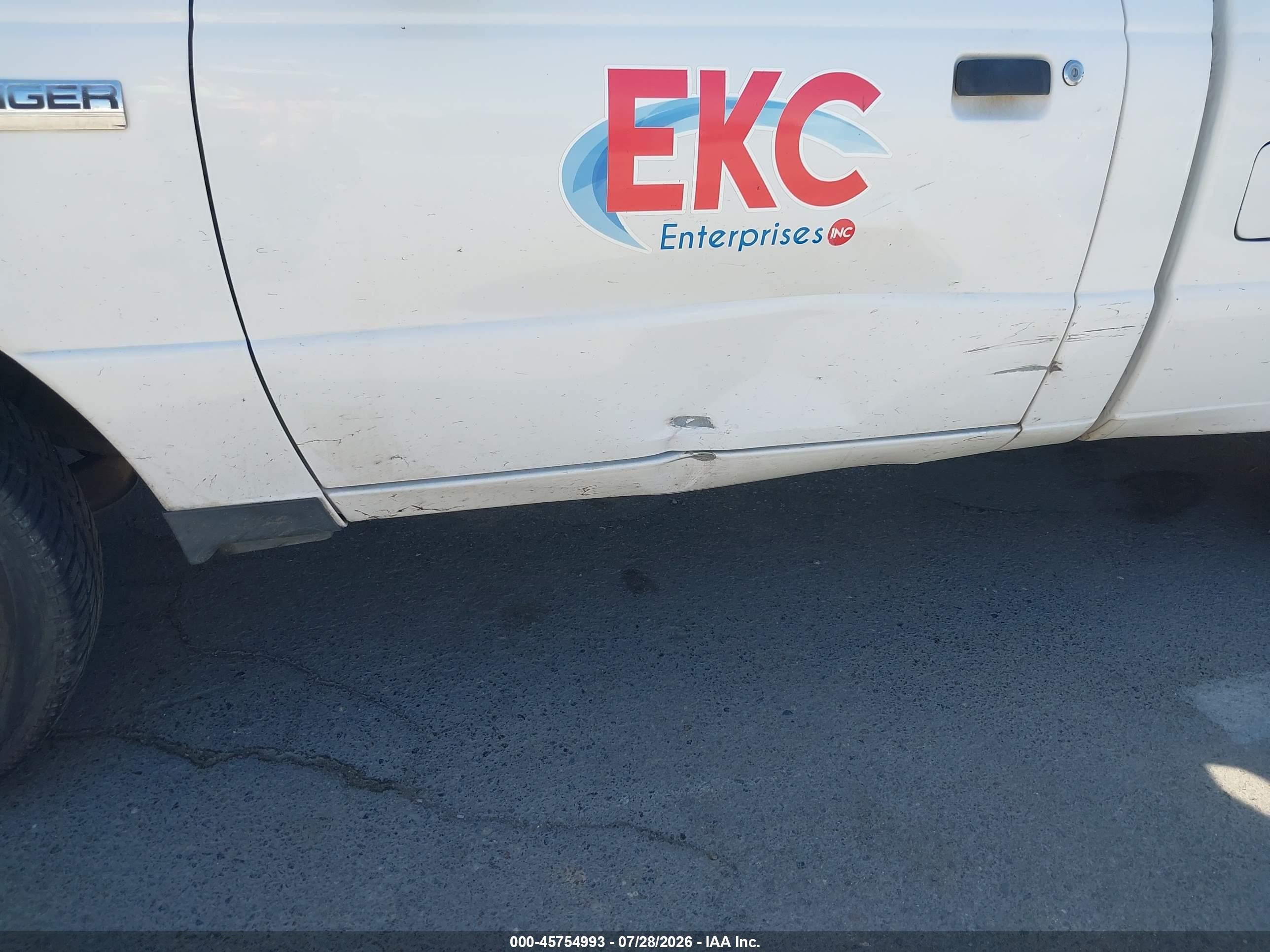 2009 Ford Ranger Sport/xl/xlt Белый vin: 1FTYR10D79PA21790