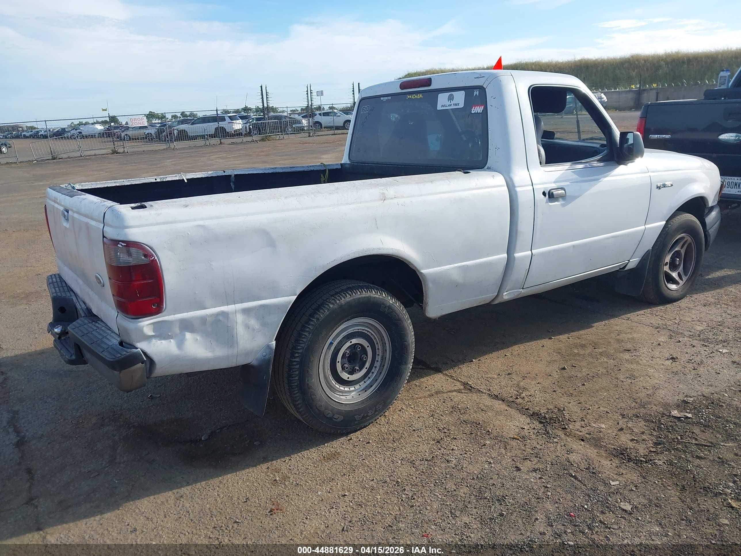 2002 Ford Ranger Xl/xlt White vin: 1FTYR10D82PA38653