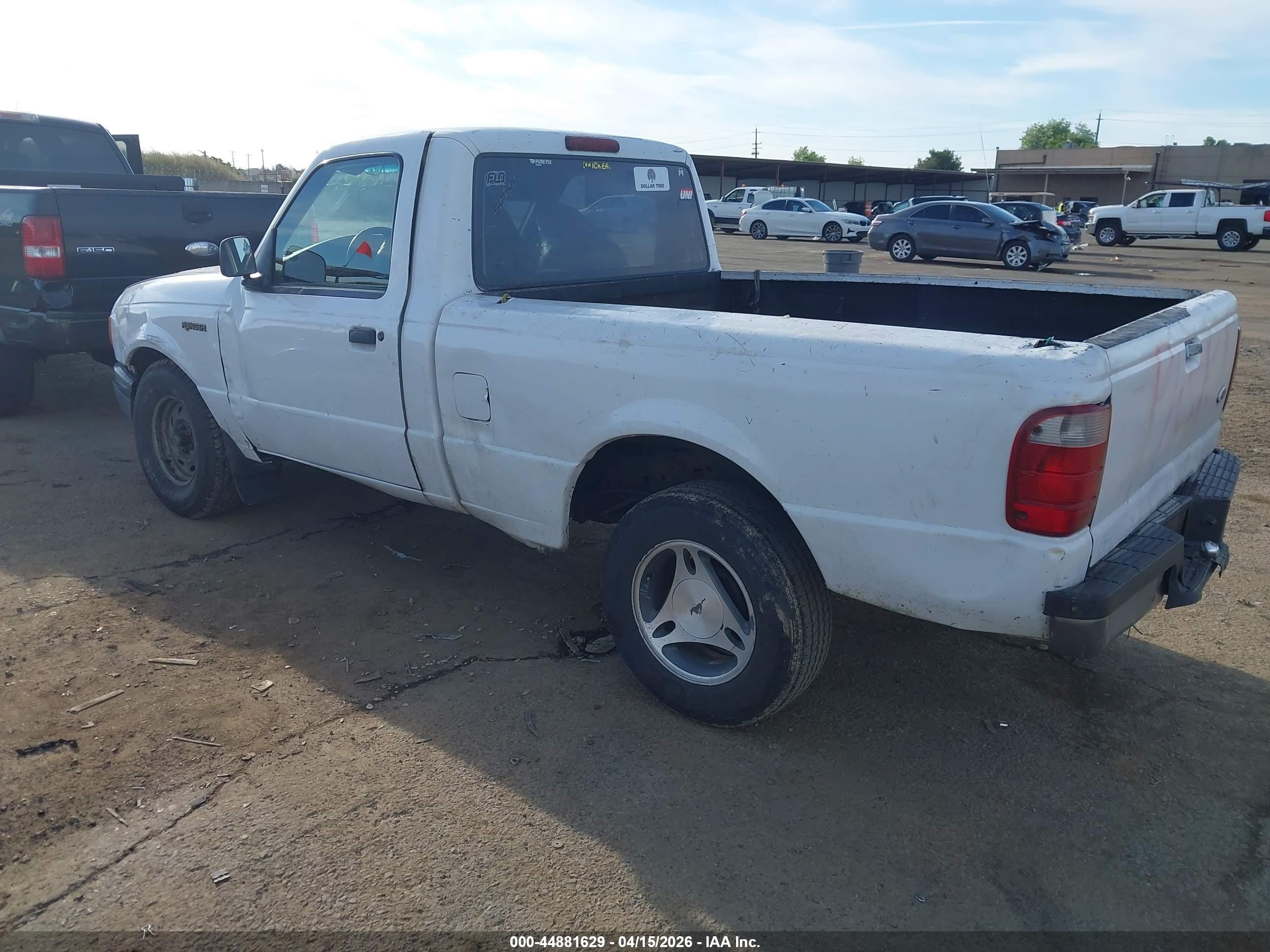 2002 Ford Ranger Xl/xlt White vin: 1FTYR10D82PA38653