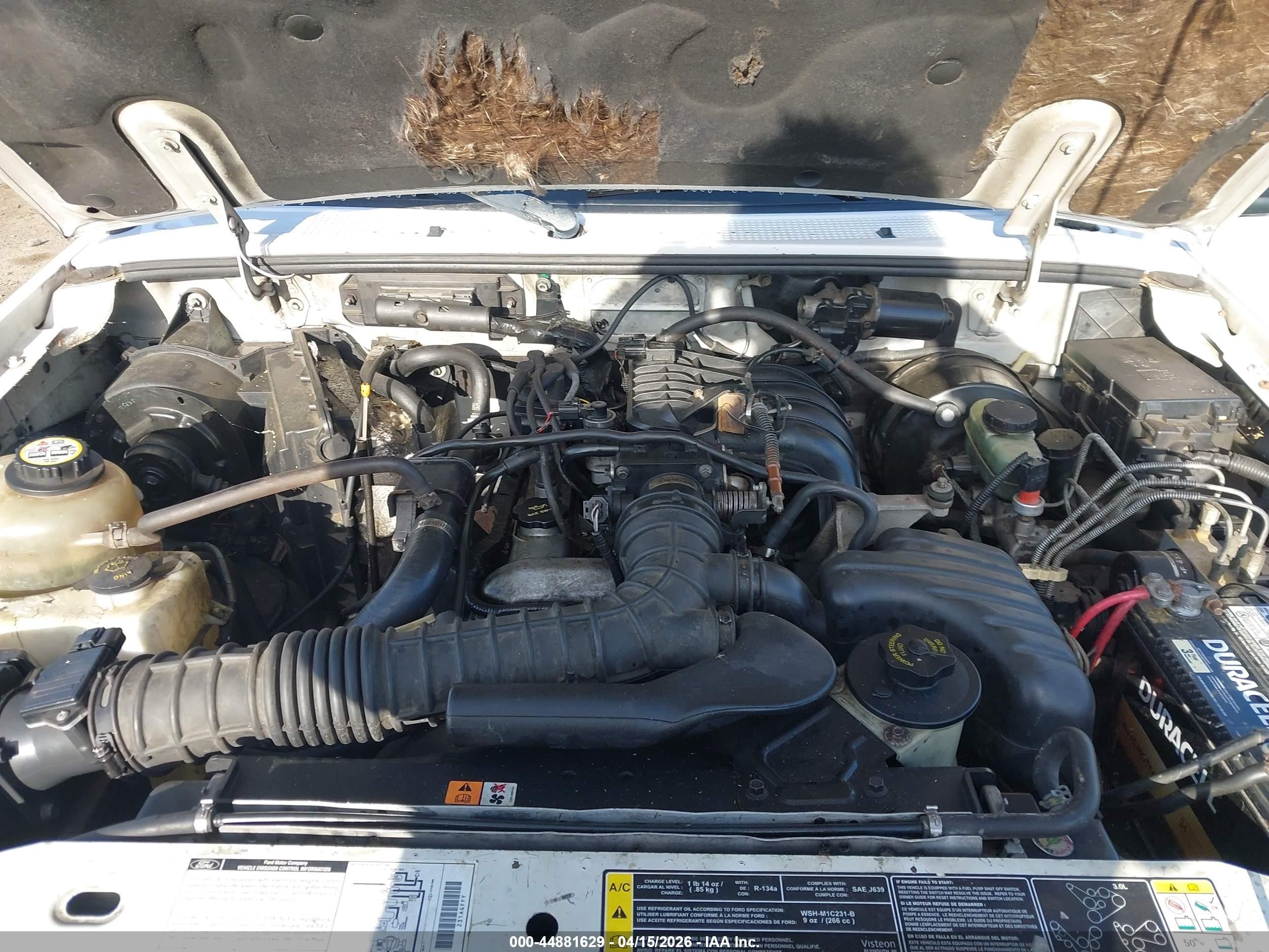 2002 Ford Ranger Xl/xlt White vin: 1FTYR10D82PA38653
