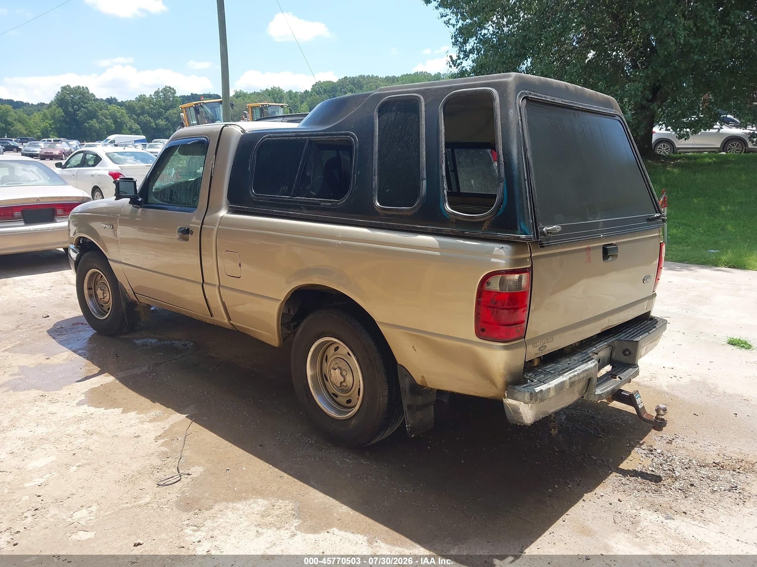 2002 Ford Ranger Xl/xlt Gold vin: 1FTYR10D82PA83124