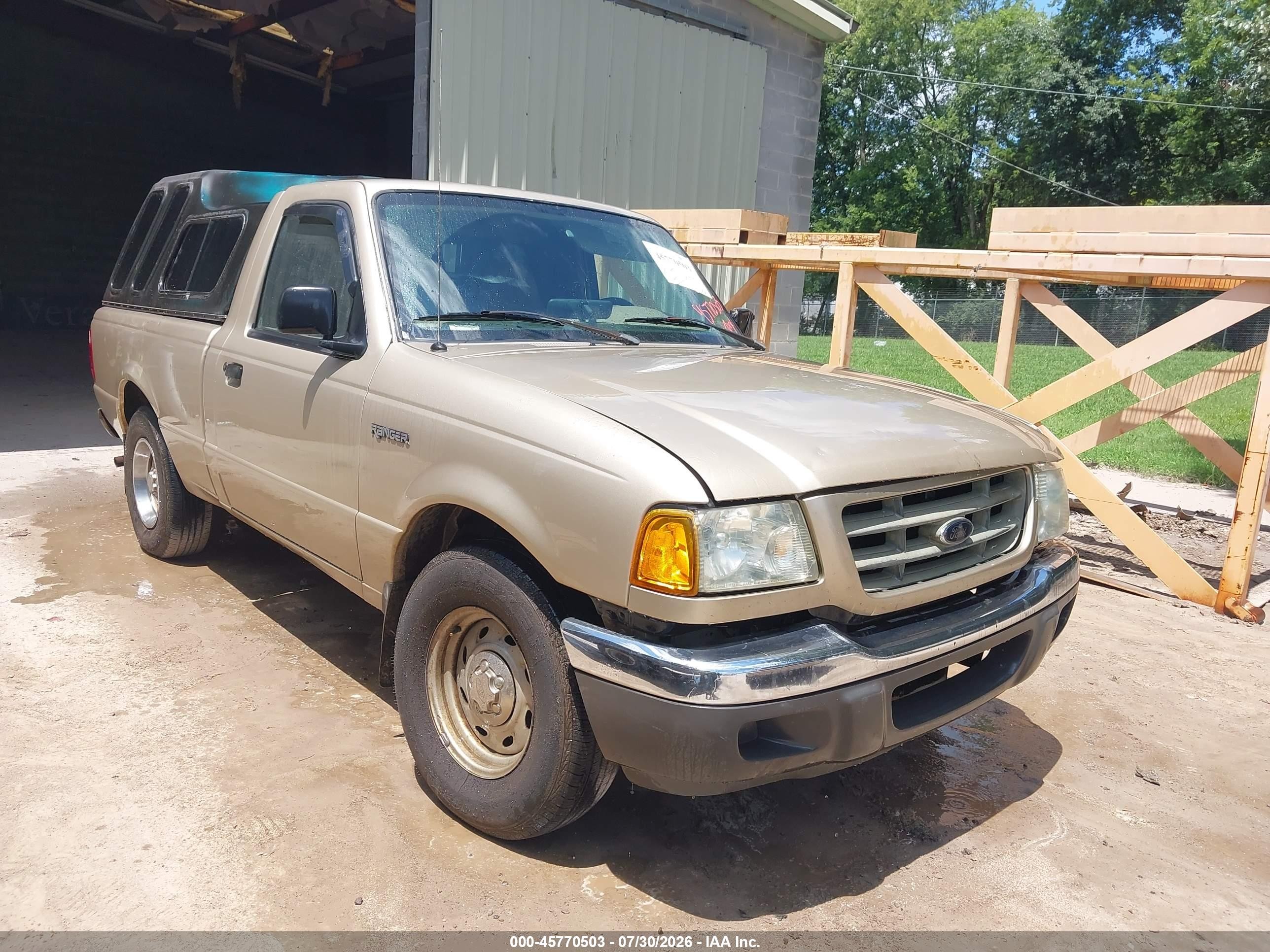 2002 Ford Ranger Xl/xlt Gold vin: 1FTYR10D82PA83124
