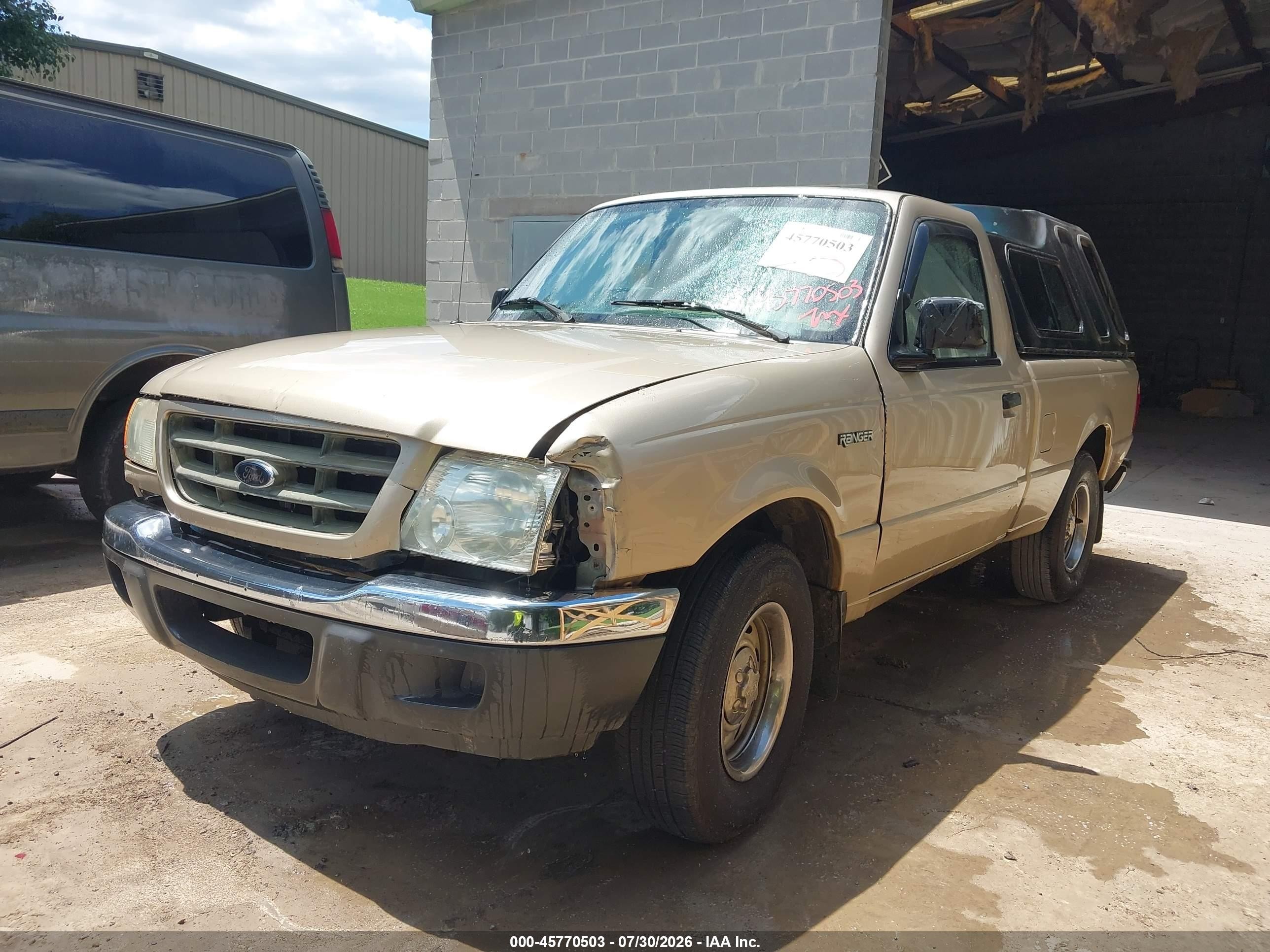 2002 Ford Ranger Xl/xlt Gold vin: 1FTYR10D82PA83124