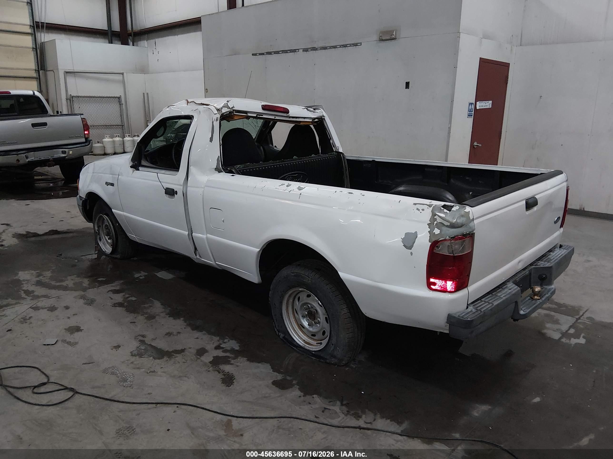 2003 Ford Ranger Xl/xlt White vin: 1FTYR10D83PA40677