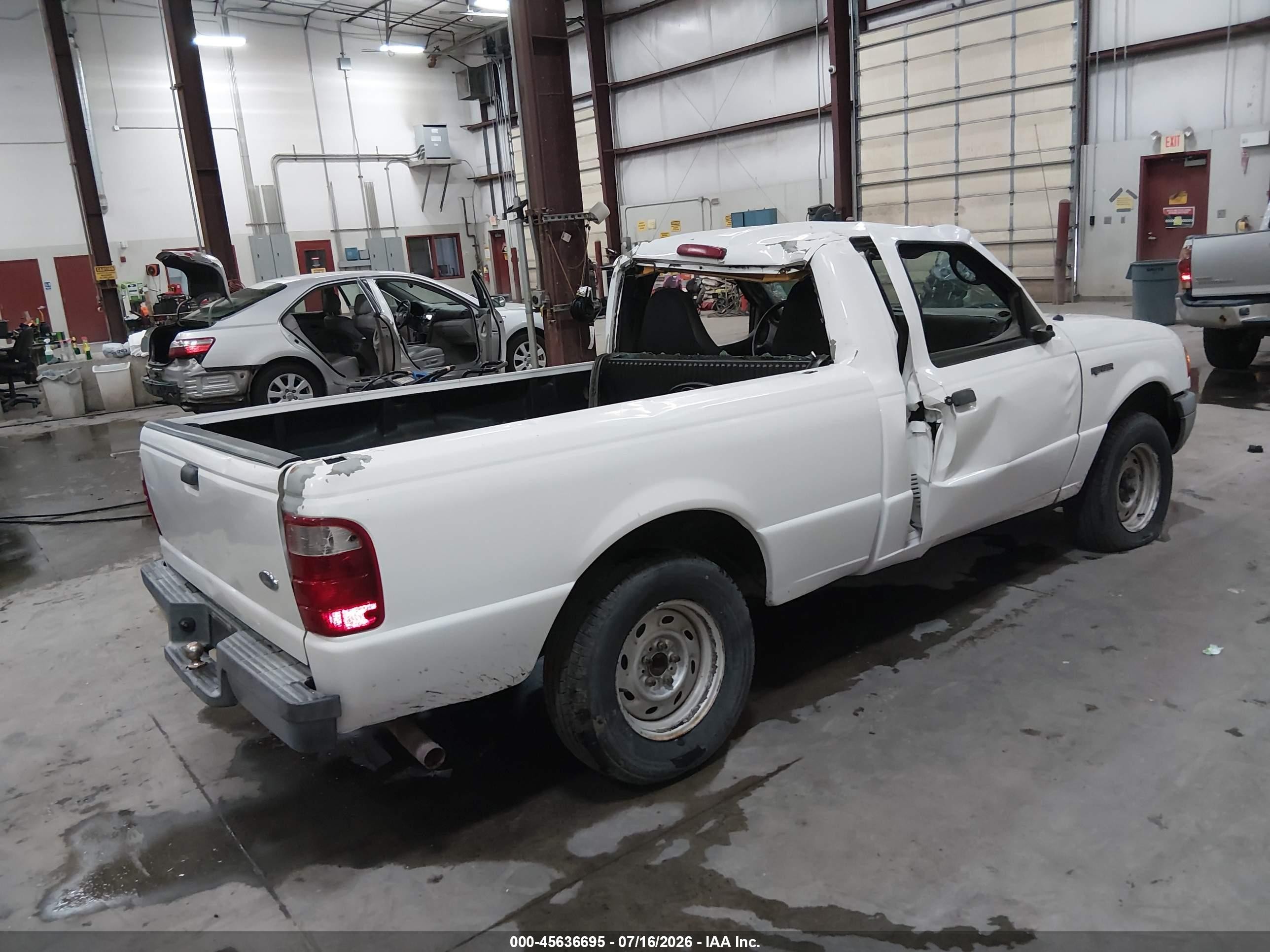 2003 Ford Ranger Xl/xlt White vin: 1FTYR10D83PA40677