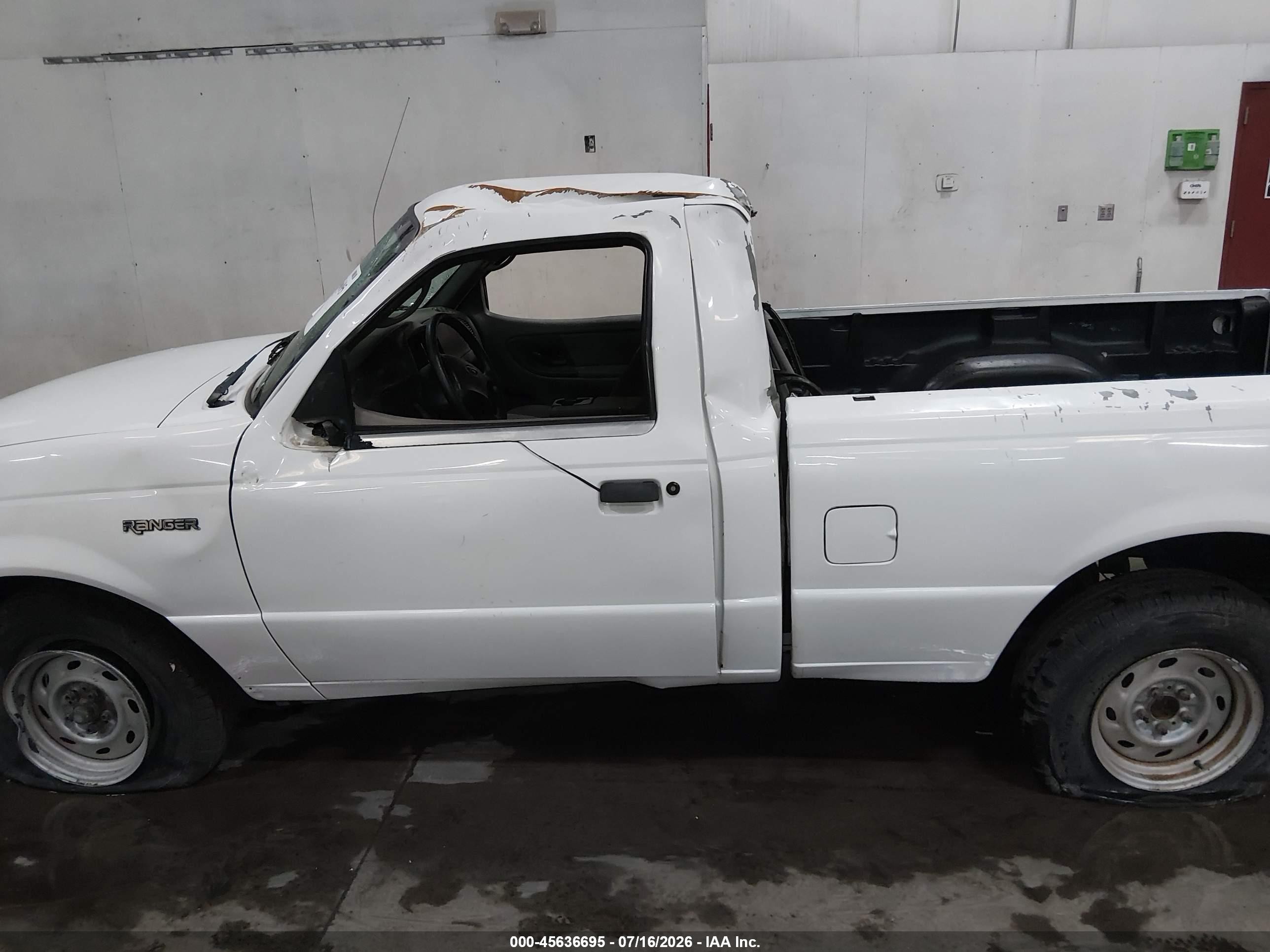 2003 Ford Ranger Xl/xlt White vin: 1FTYR10D83PA40677