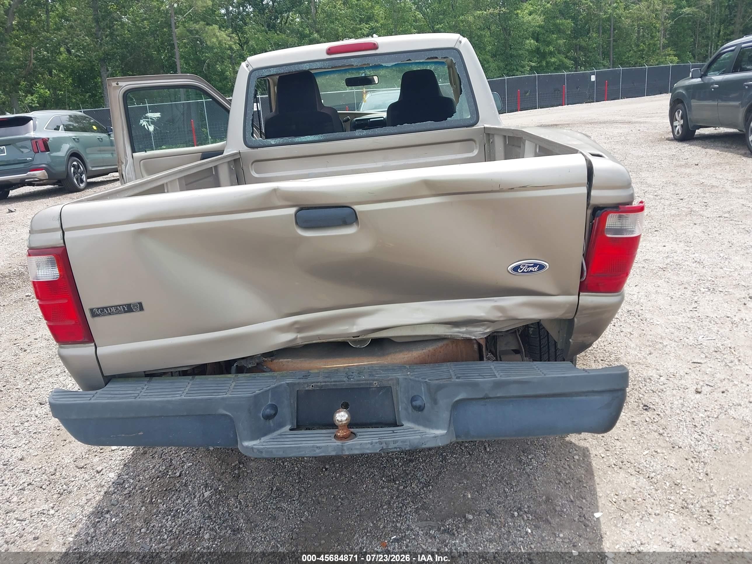 2005 Ford Ranger Xl/xls/xlt Brown vin: 1FTYR10D85PA53335