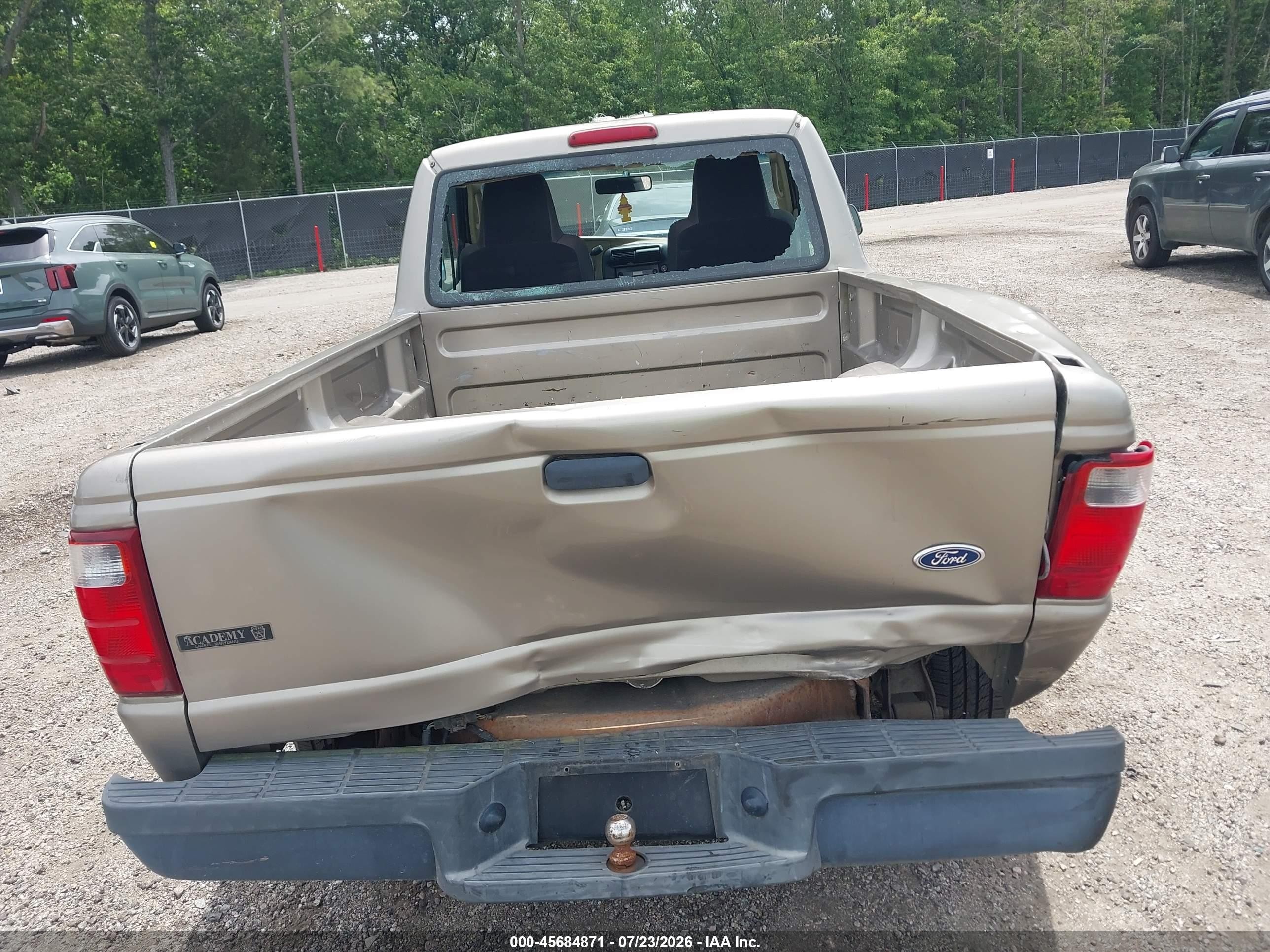 2005 Ford Ranger Xl/xls/xlt Brown vin: 1FTYR10D85PA53335