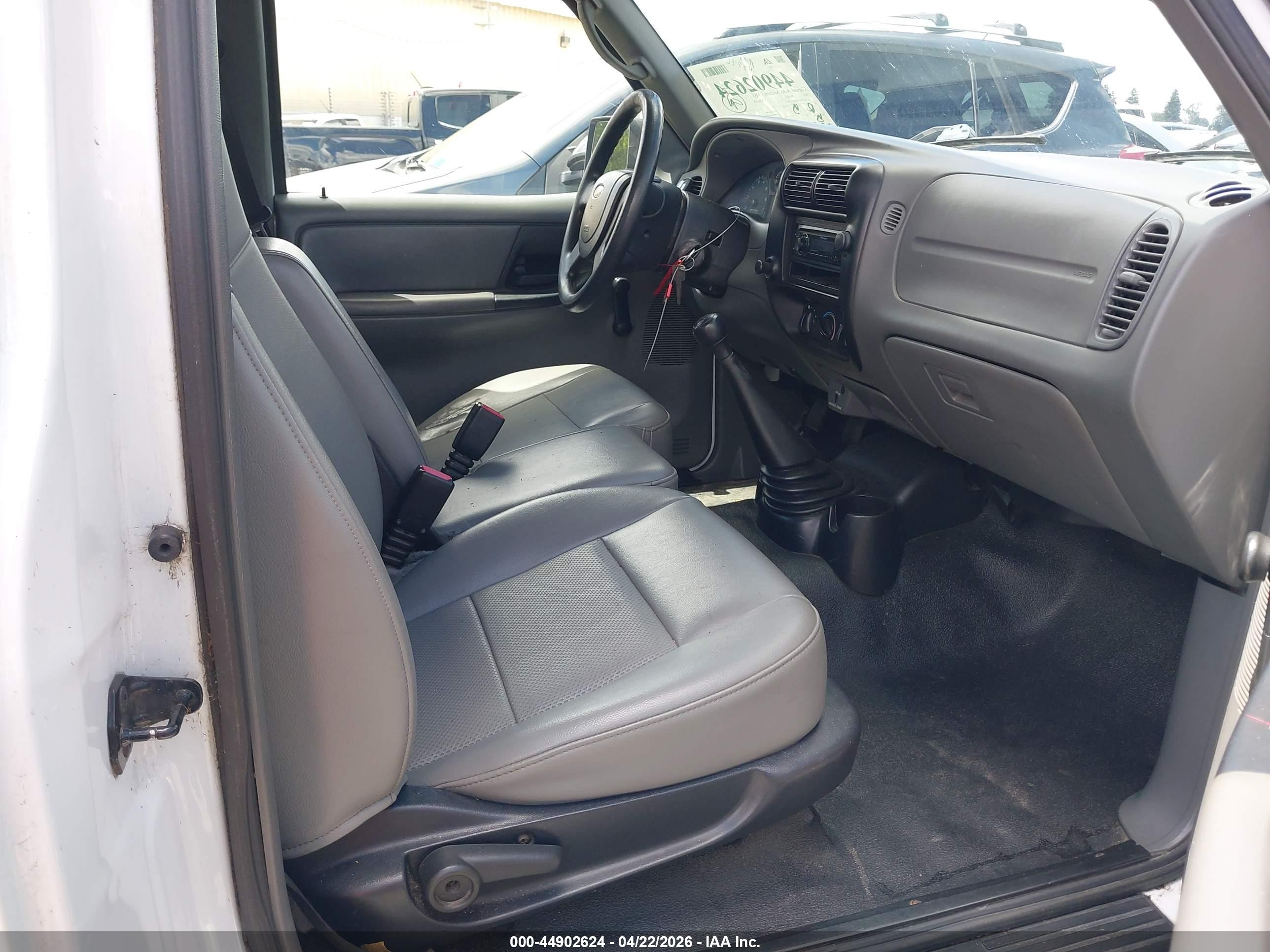 2006 Ford Ranger Xl/xlt White vin: 1FTYR10D86PA27612