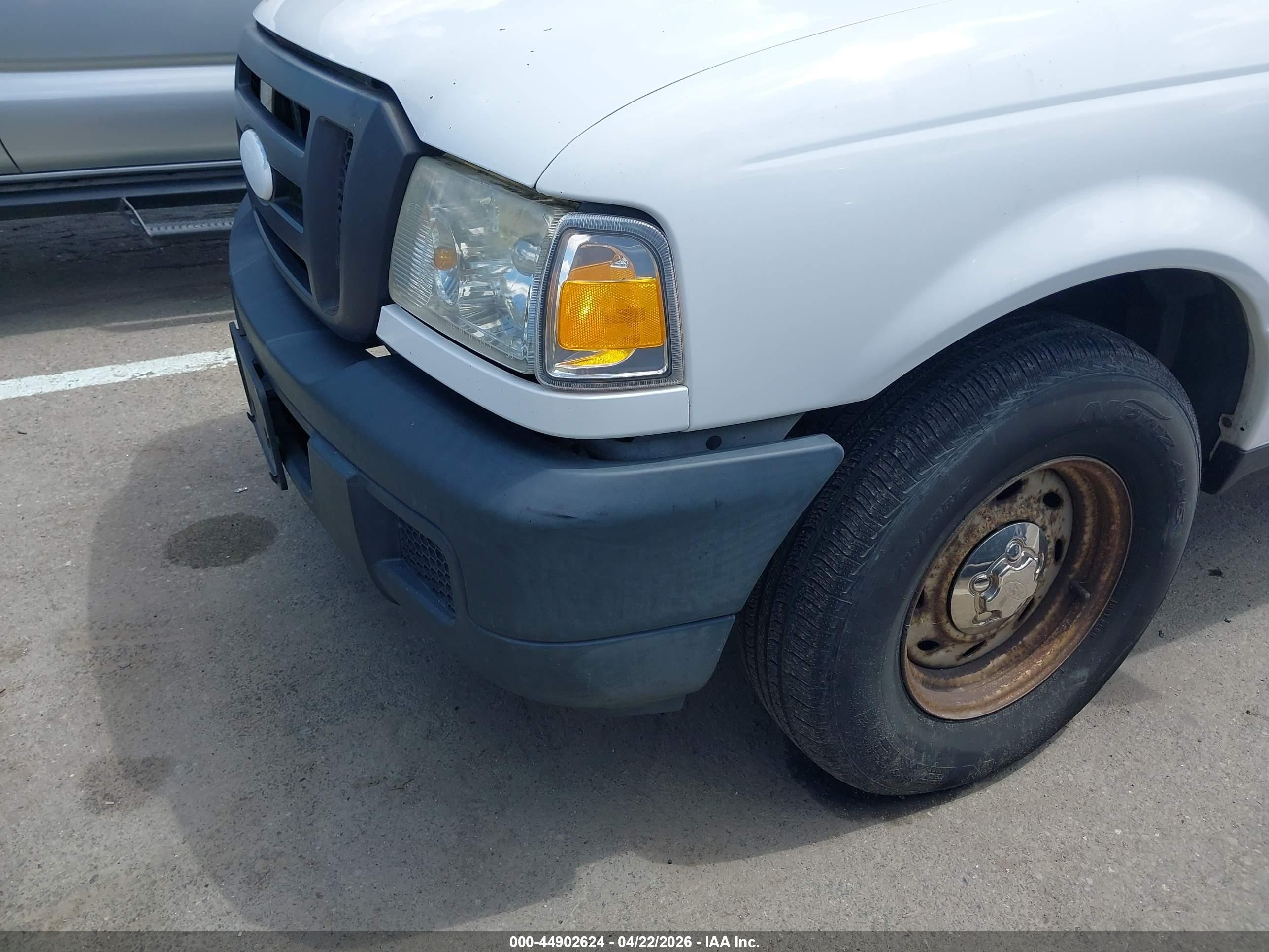2006 Ford Ranger Xl/xlt White vin: 1FTYR10D86PA27612