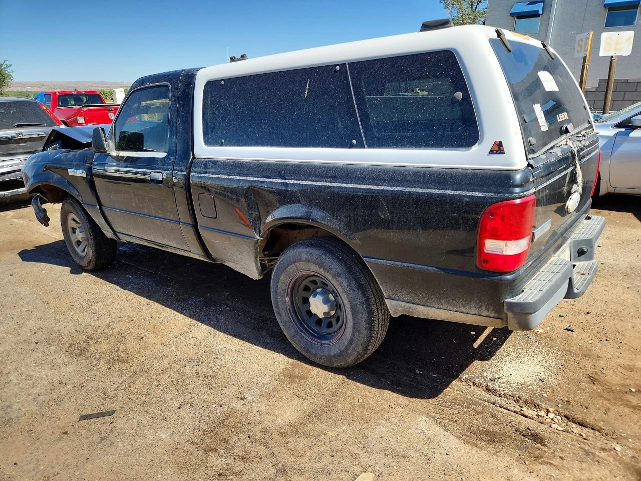 2007 Ford Ranger Black vin: 1FTYR10D87PA03473