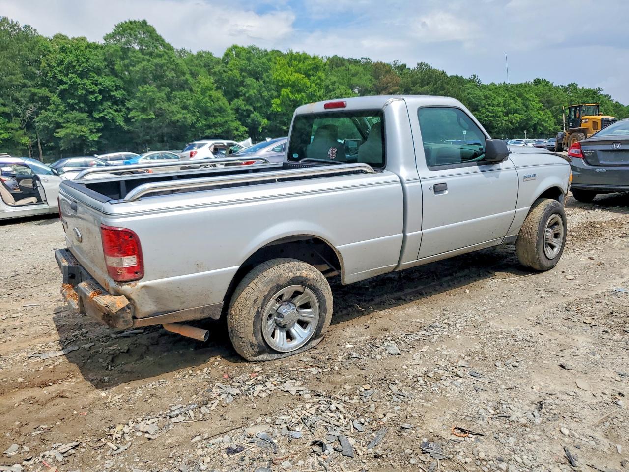 2008 Ford Ranger Silver vin: 1FTYR10D88PA71810