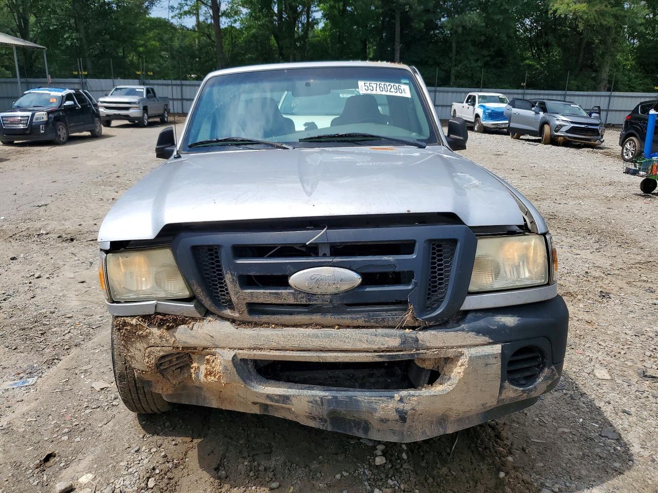 2008 Ford Ranger Silver vin: 1FTYR10D88PA71810