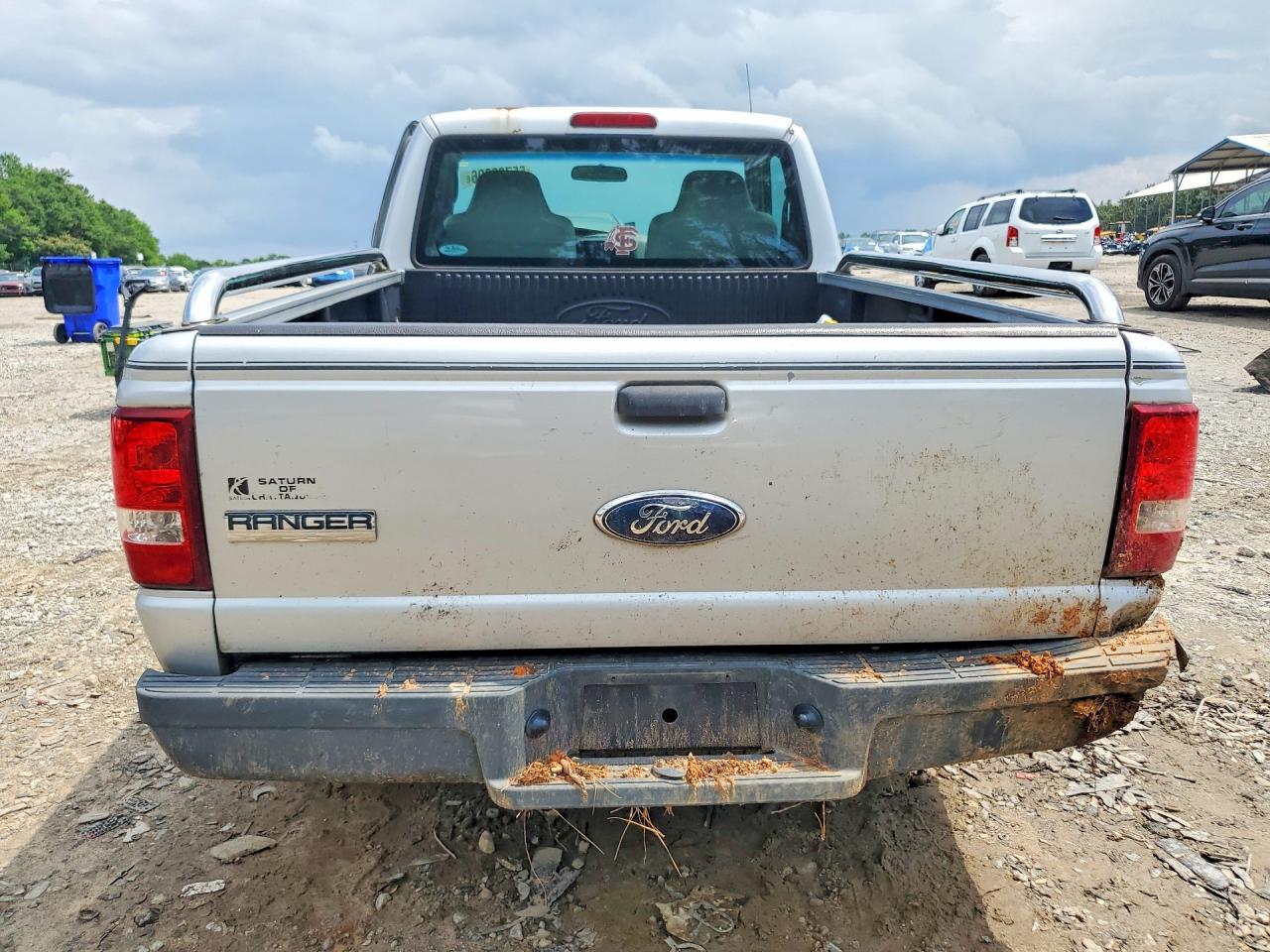 2008 Ford Ranger Silver vin: 1FTYR10D88PA71810