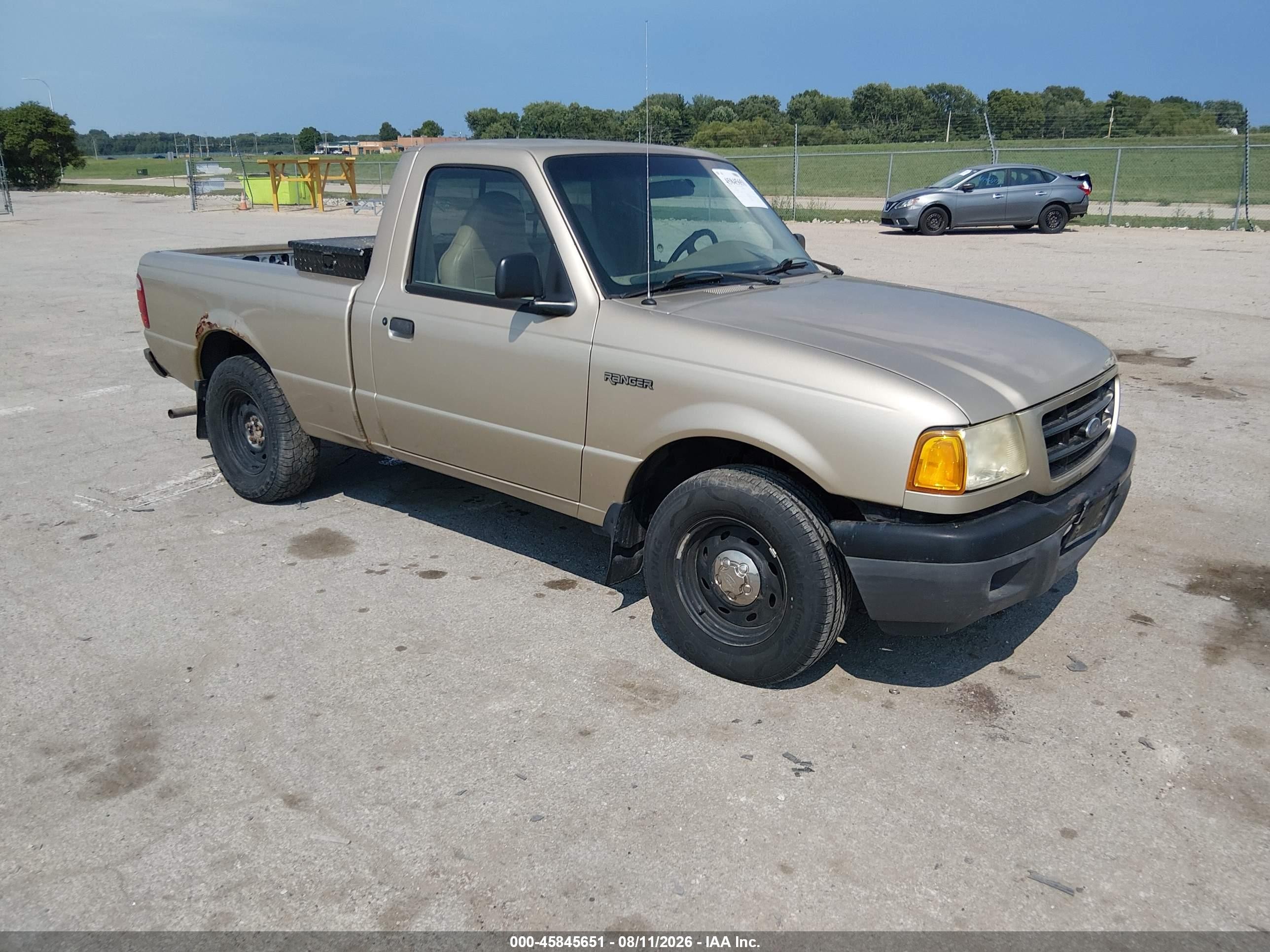 2002 Ford Ranger Xl/xlt Gold vin: 1FTYR10D92PB20696