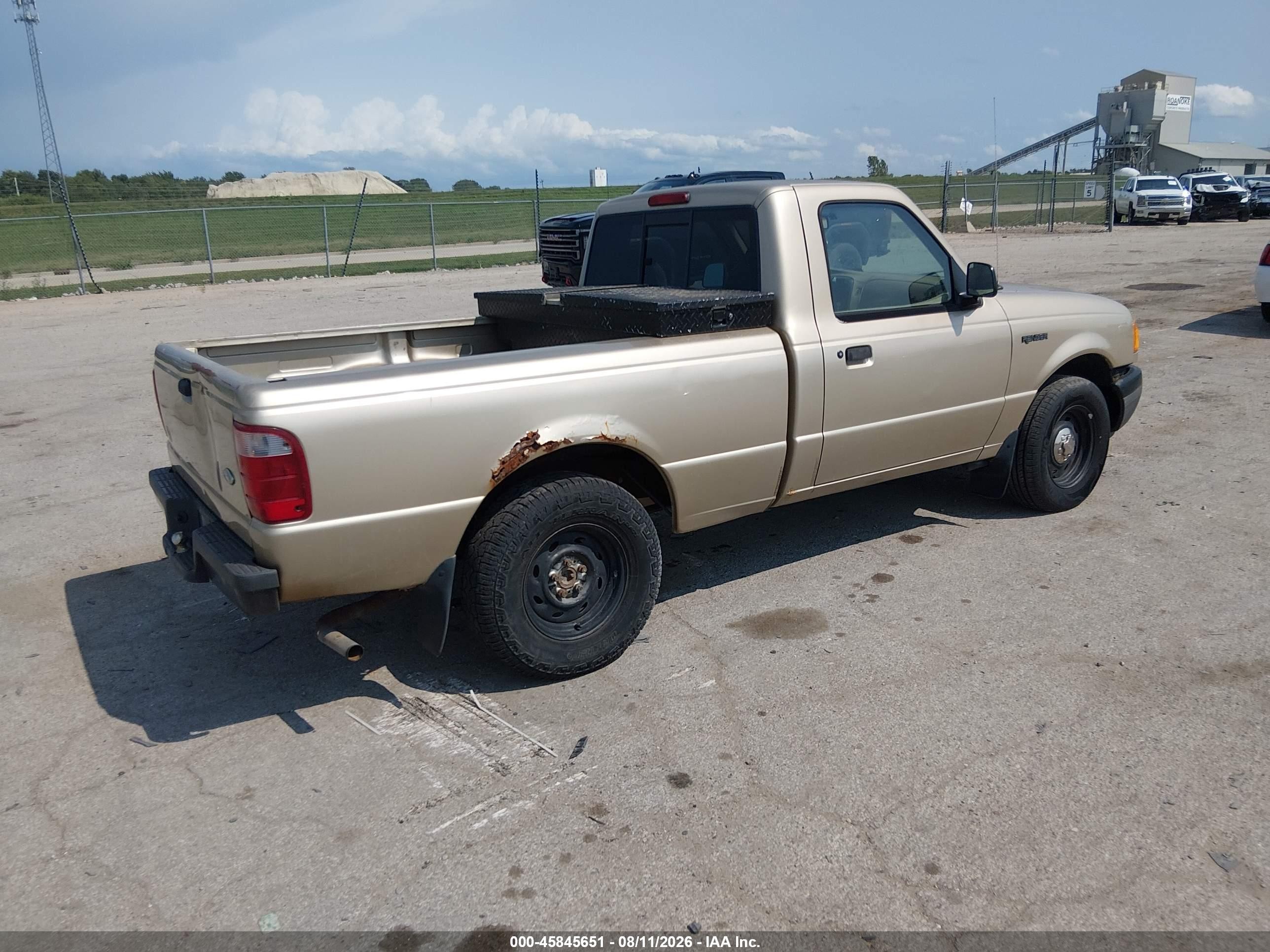 2002 Ford Ranger Xl/xlt Gold vin: 1FTYR10D92PB20696