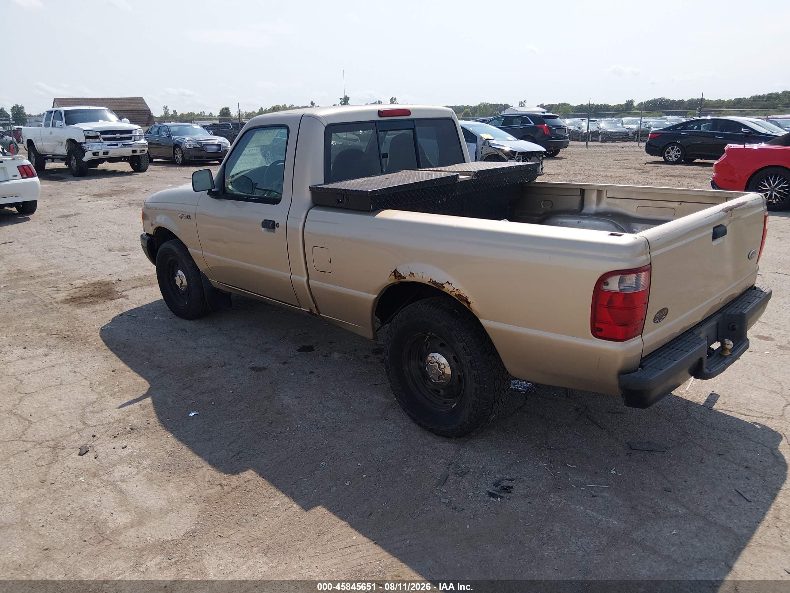 2002 Ford Ranger Xl/xlt Gold vin: 1FTYR10D92PB20696