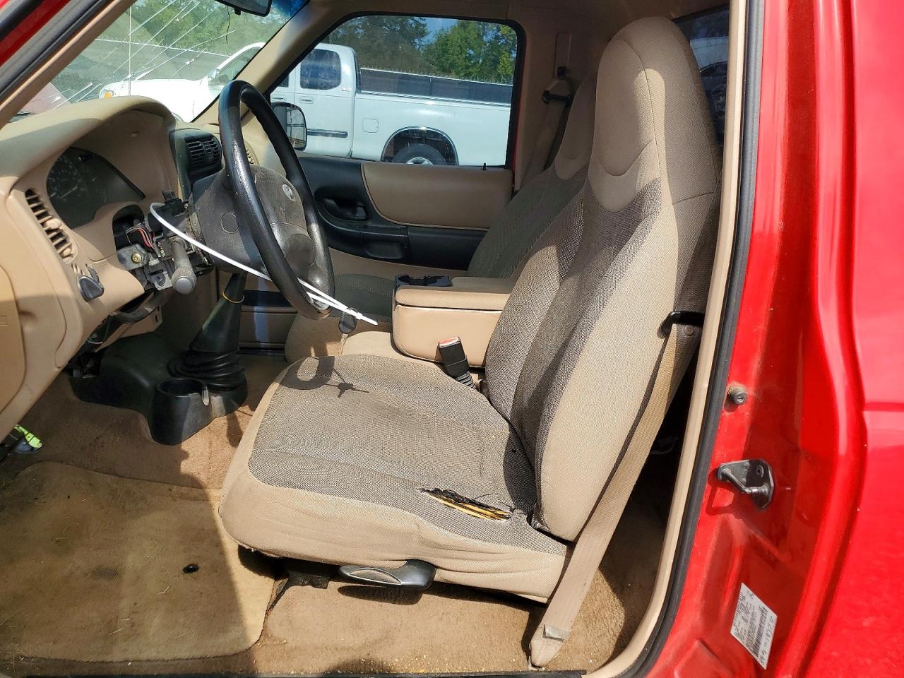 2002 Ford Ranger Red vin: 1FTYR10D92TA68963