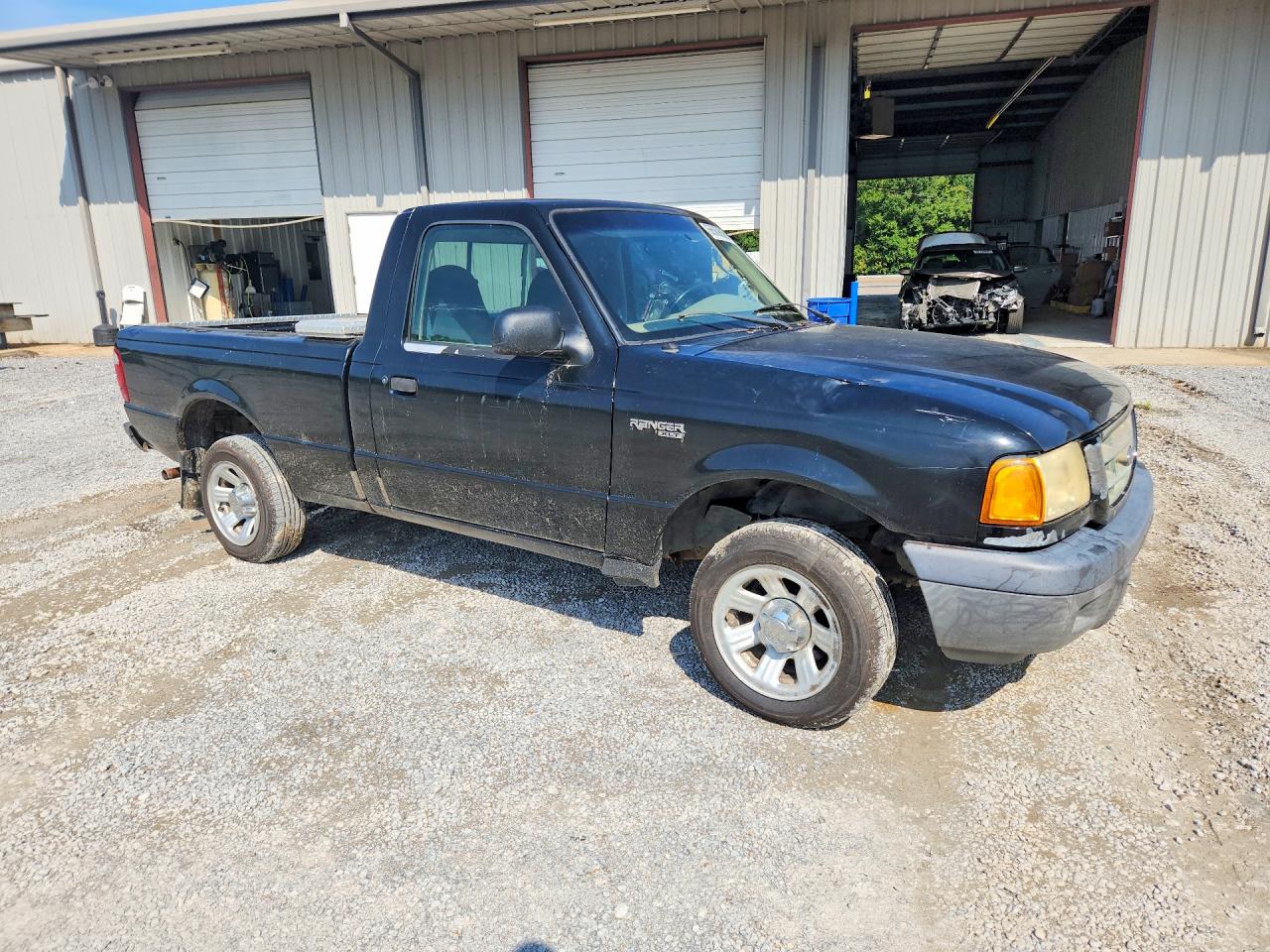 2003 Ford Ranger Black vin: 1FTYR10D93PA91119