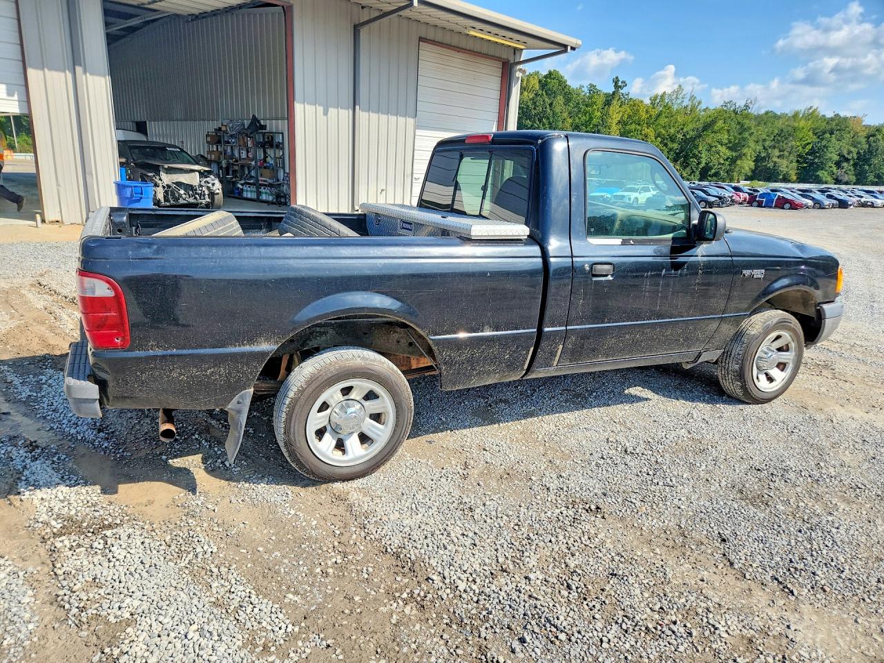 2003 Ford Ranger Black vin: 1FTYR10D93PA91119