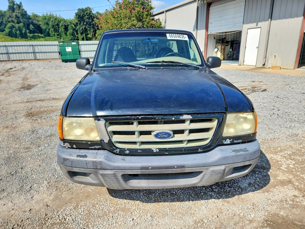 2003 Ford Ranger Black vin: 1FTYR10D93PA91119