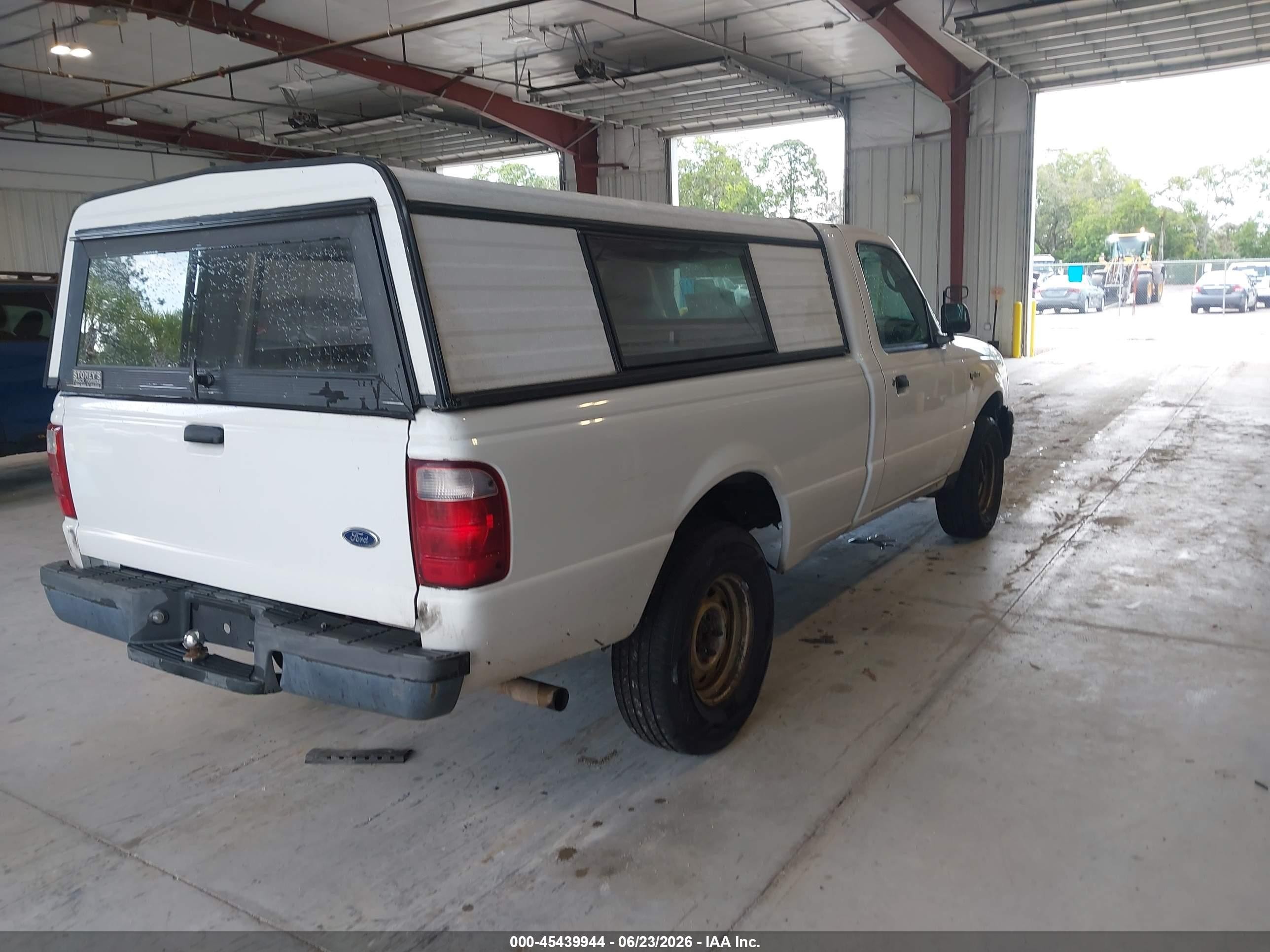 2004 Ford Ranger Xl/xlt White vin: 1FTYR10D94PA78050