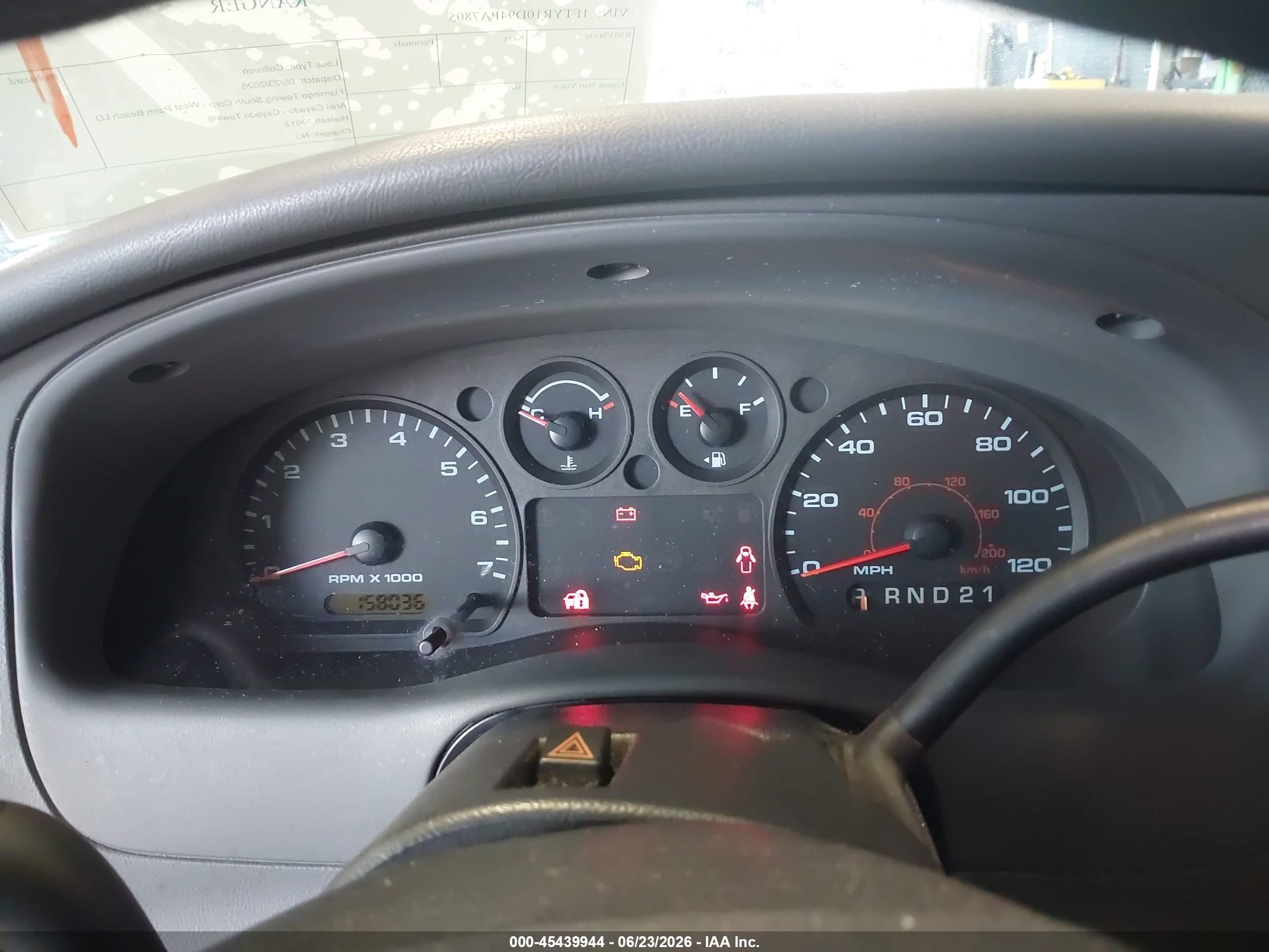 2004 Ford Ranger Xl/xlt White vin: 1FTYR10D94PA78050