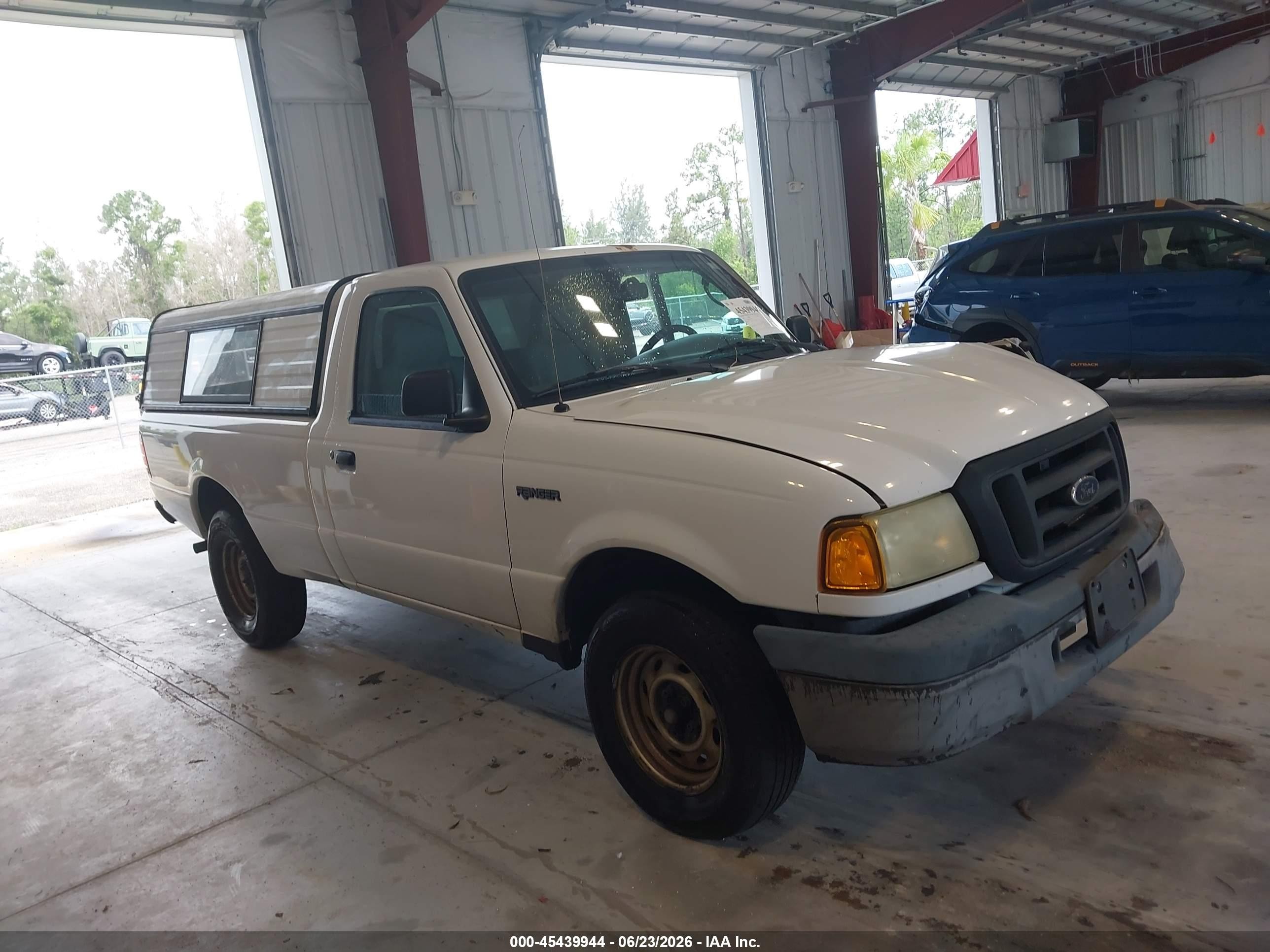 2004 Ford Ranger Xl/xlt White vin: 1FTYR10D94PA78050