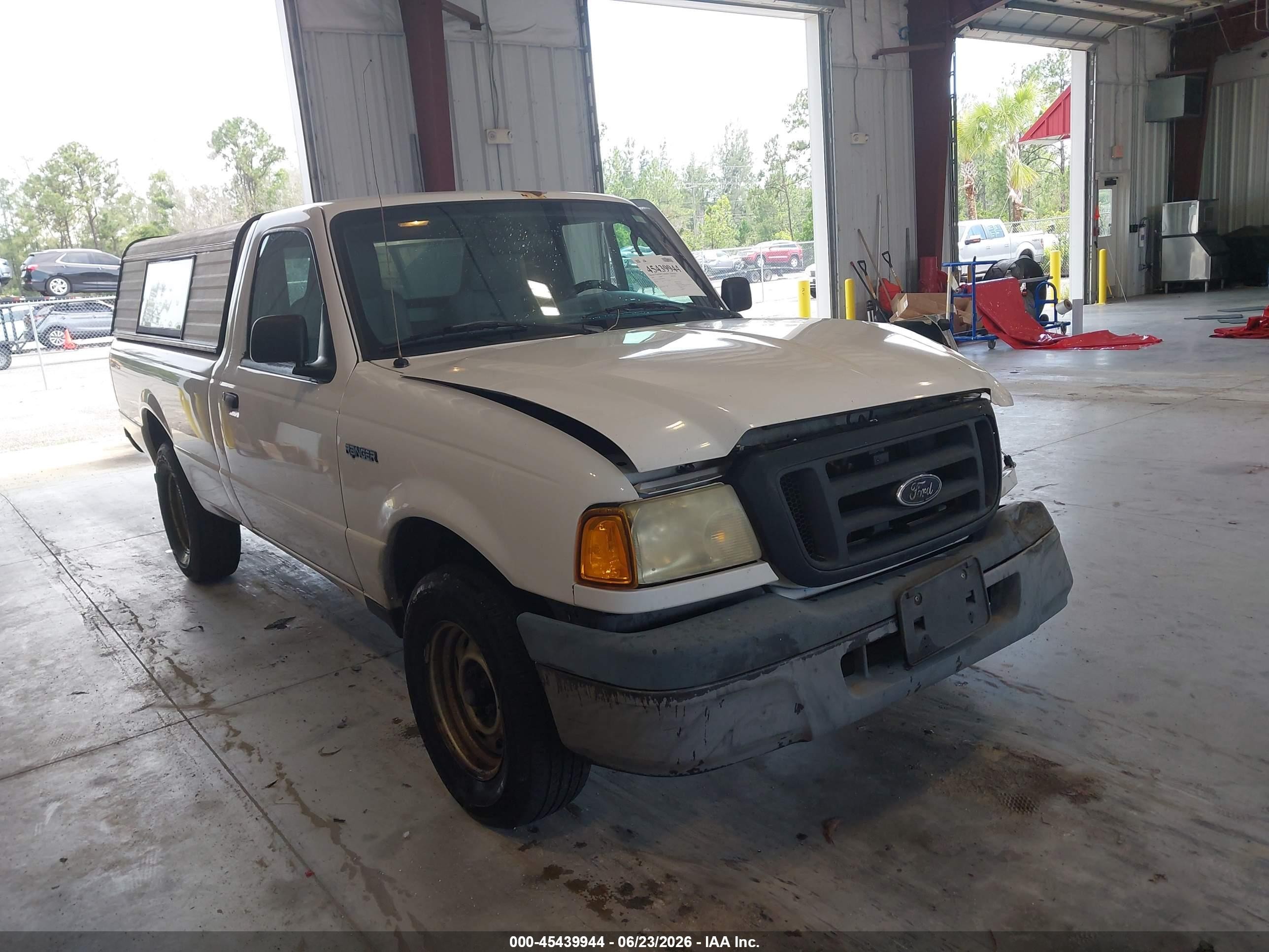 2004 Ford Ranger Xl/xlt White vin: 1FTYR10D94PA78050