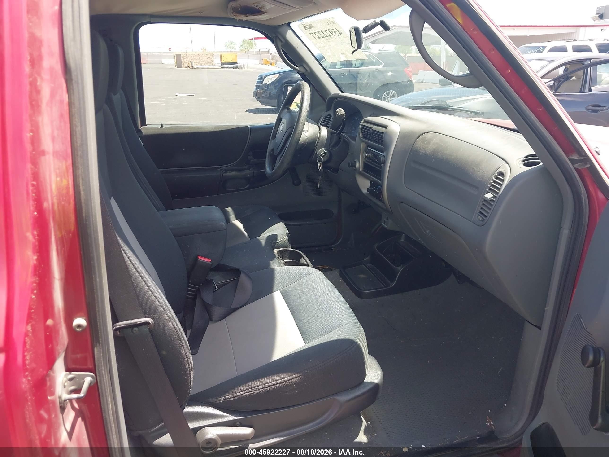 2006 Ford Ranger Xl/xlt Red vin: 1FTYR10D96PA94106