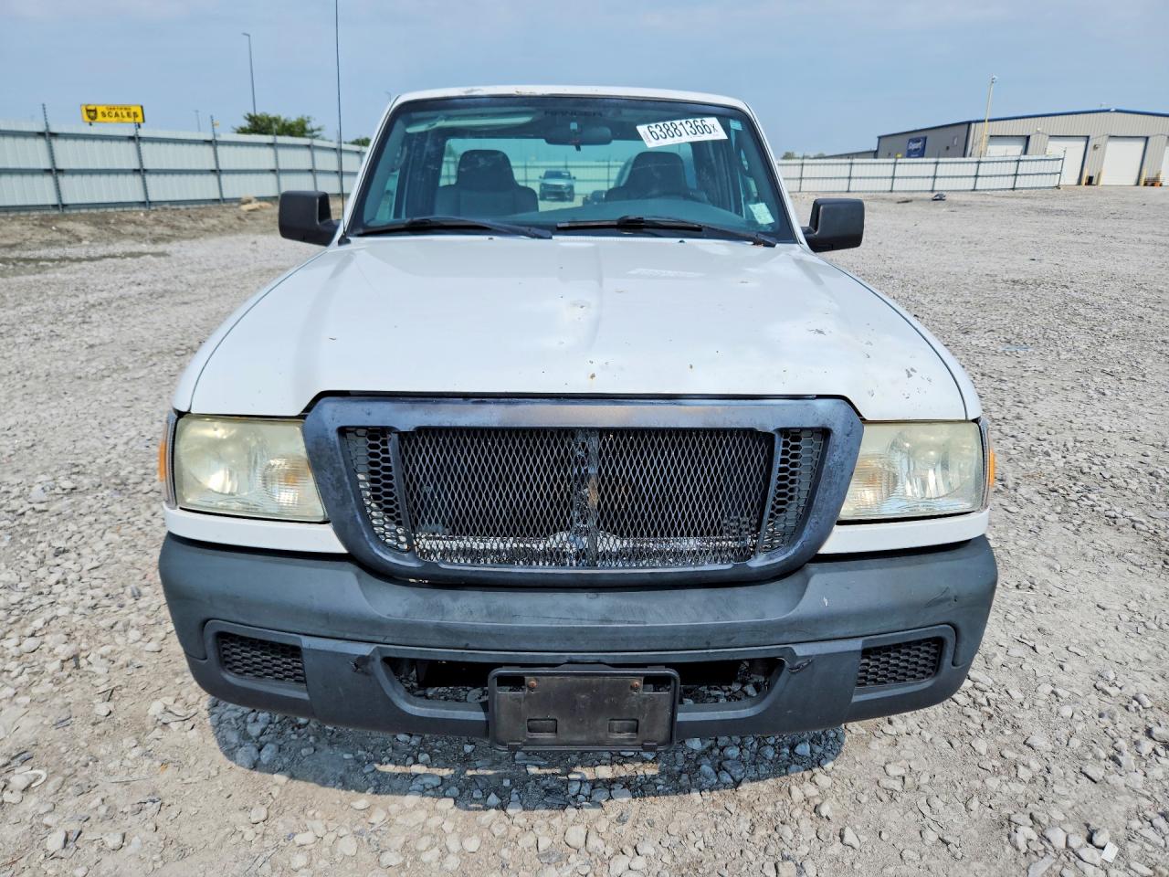 2007 Ford Ranger White vin: 1FTYR10D97PA26776