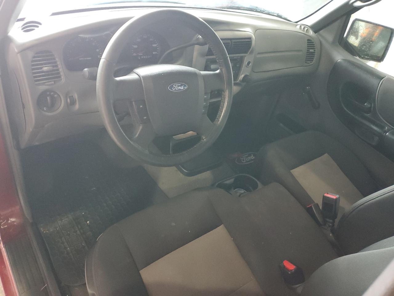 2007 Ford Ranger Red vin: 1FTYR10D97PA47465